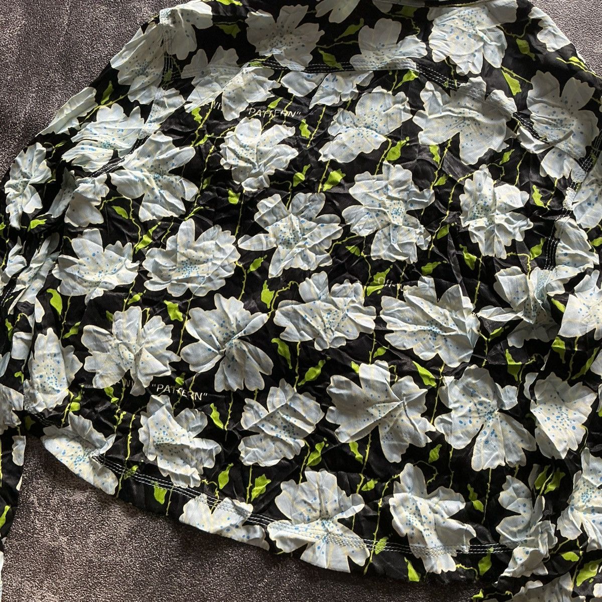 Off-White OFF-WHITE™ “Lawn-Girl” Cropped Floral Utility Shirt Size M / US 6-8 / IT 42-44 - 5 Thumbnail