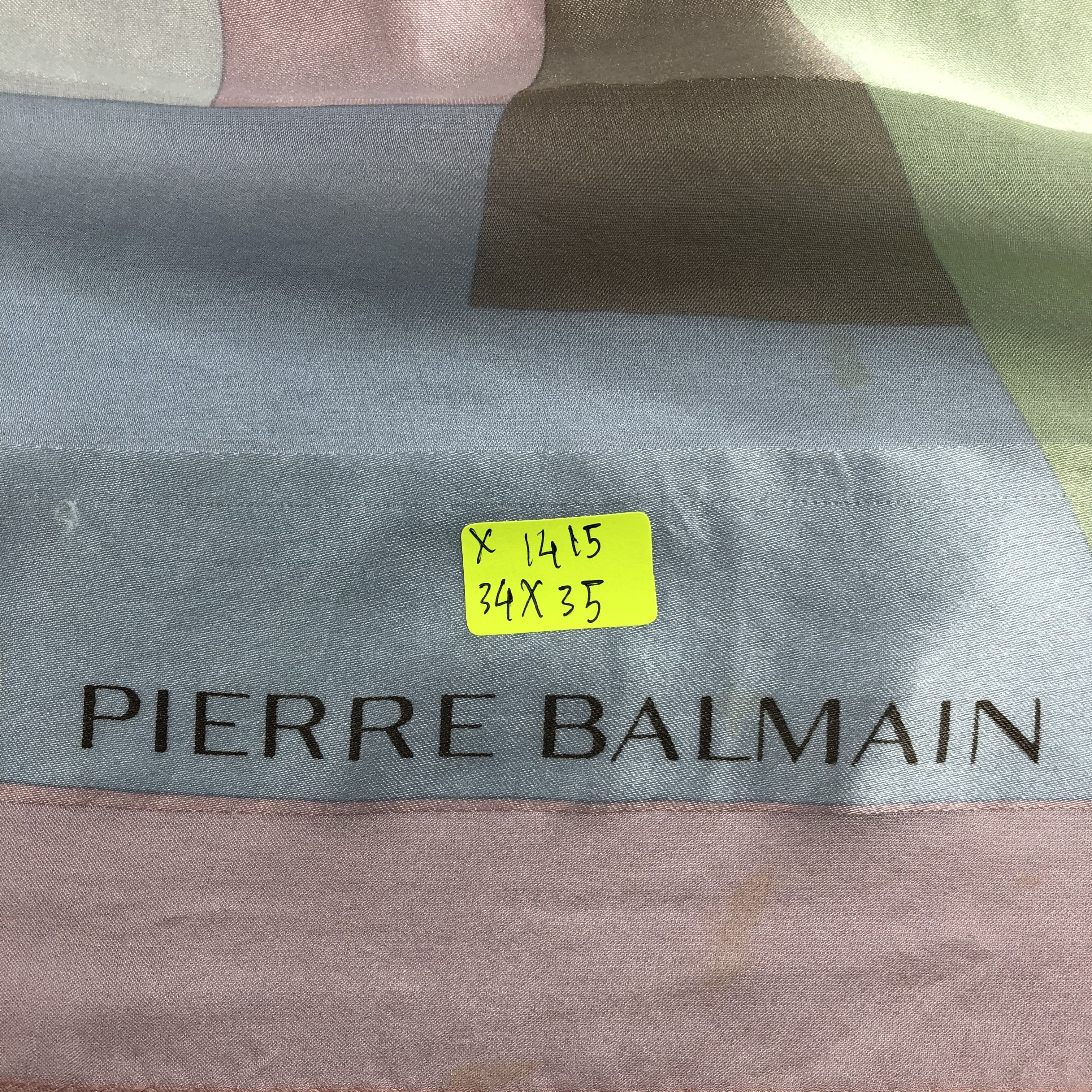 Pierre Balmain Vintage Pierre Balmain Silk Scarf Size ONE SIZE - 7 Thumbnail