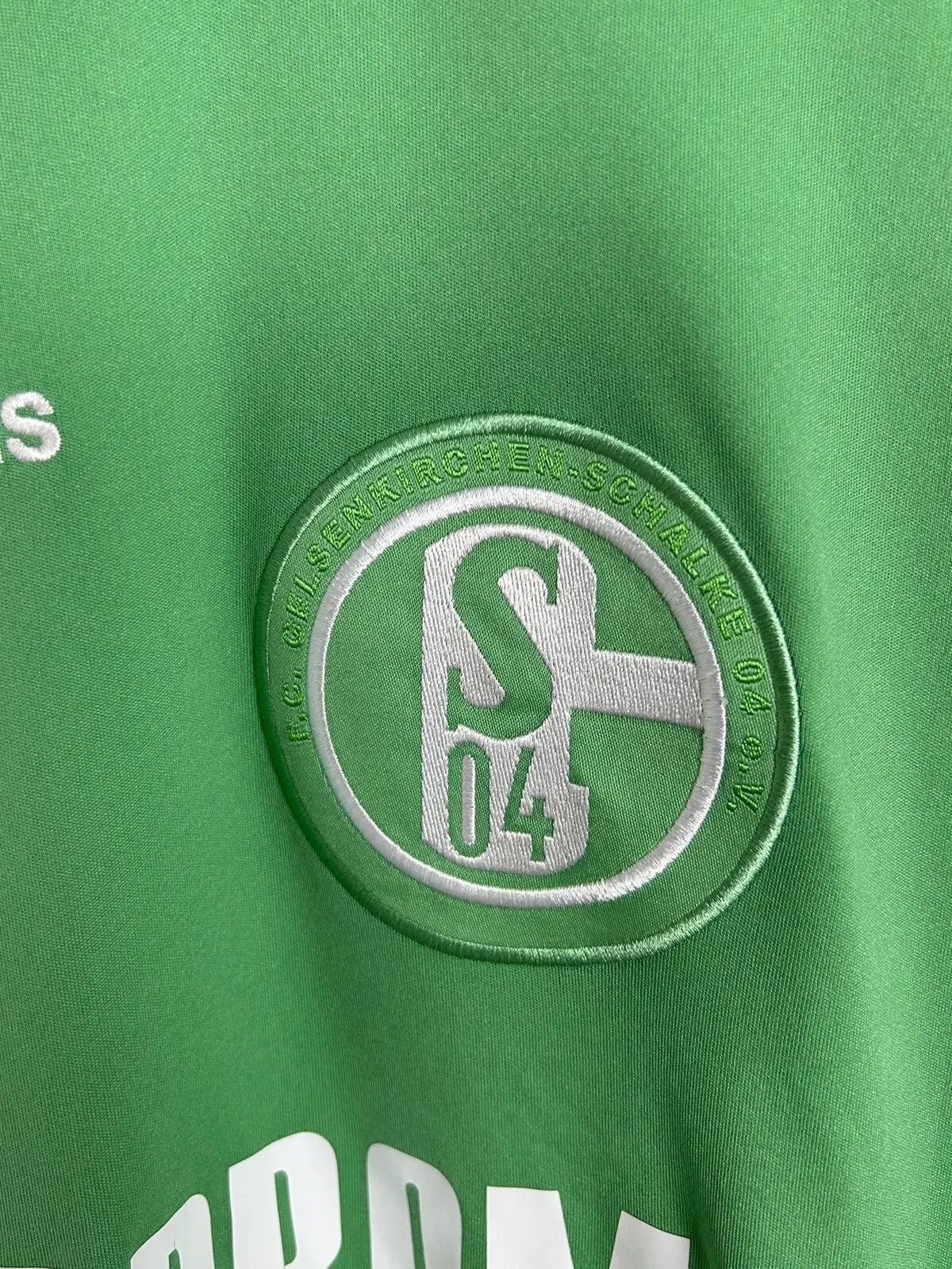 Adidas Adidas Schalke 04 2012/13 #36 Lars Unnerstall GK 3 Jersey Size US XL / EU 56 / 4 - 4 Thumbnail