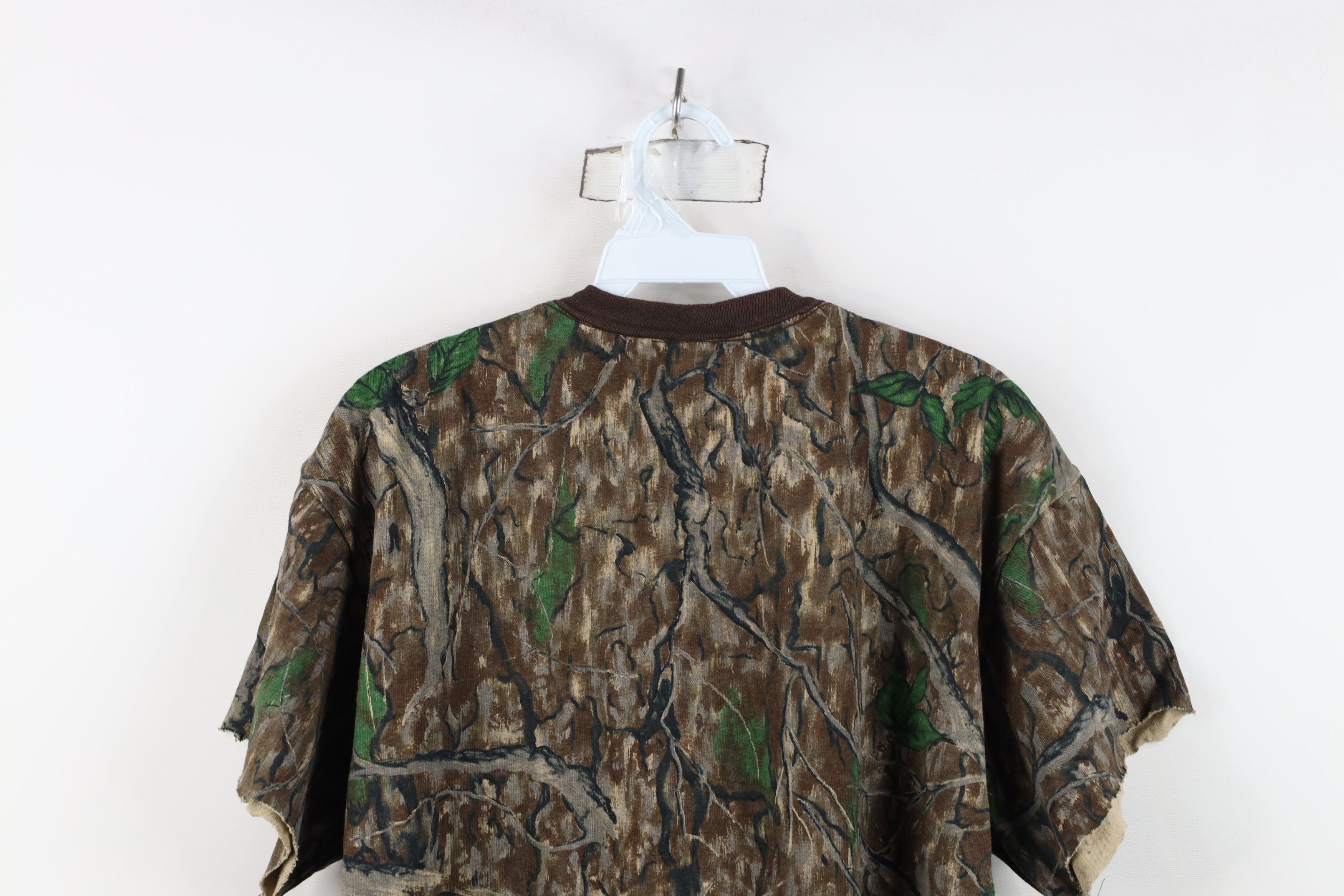 Vintage Vintage 90s Streetwear Camouflage Pocket T-Shirt Cotton USA Size US L / EU 52-54 / 3 - 12 Thumbnail