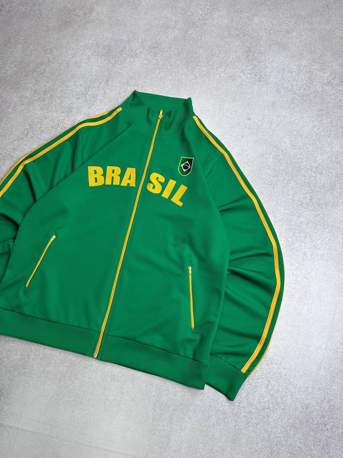 Vintage Vintage 90s Brasil Y2K Archive Zip Jacket M Size US M / EU 48-50 / 2 - 3 Thumbnail