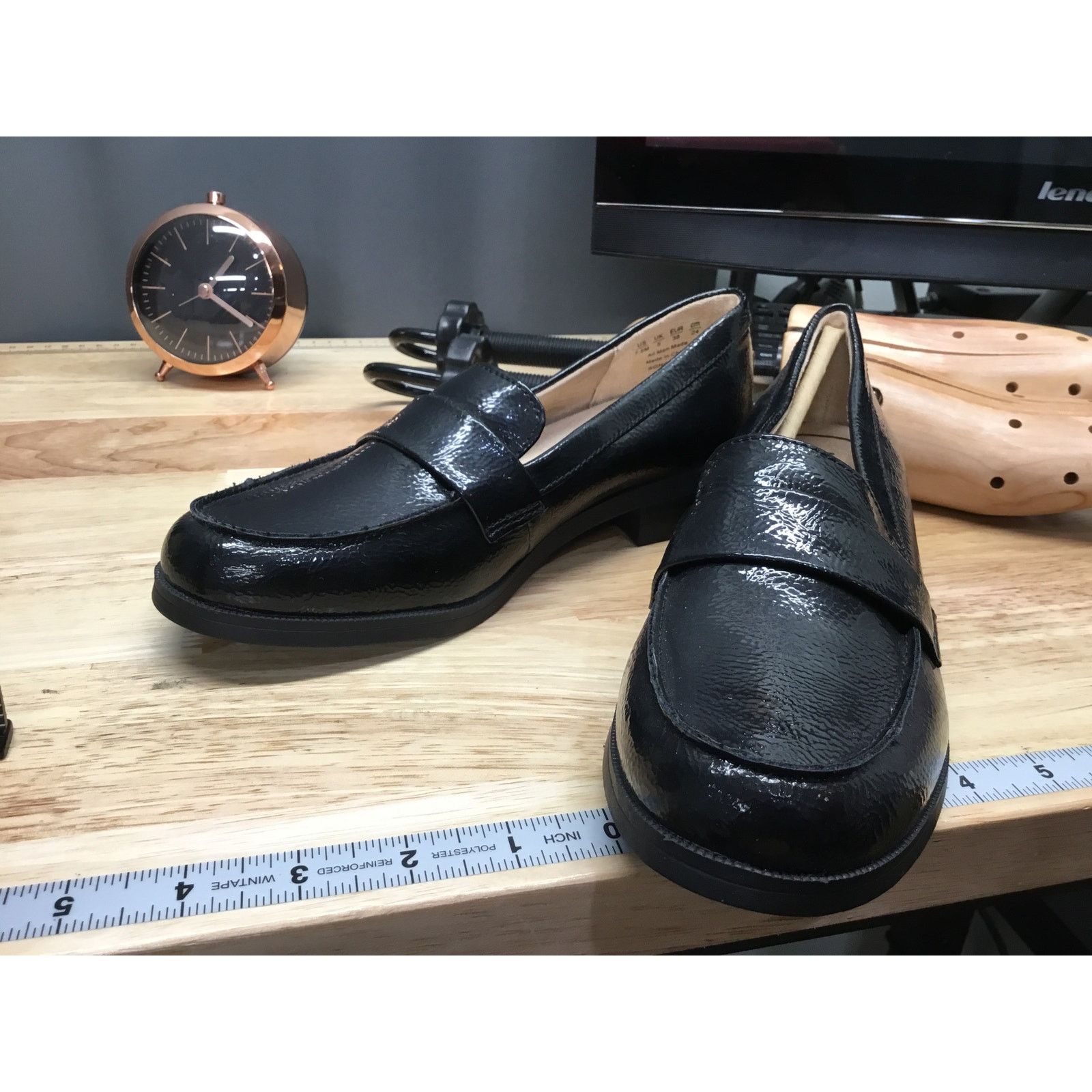 Other LifeStride Sonoma 2 Black Patent Leather Women's 7.5 Loafers Size US 7.5 / IT 37.5 - 4 Thumbnail
