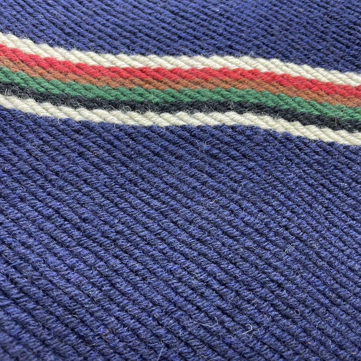 Aran Isles Knitwear × Homespun Knitwear × Vintage Cocoa Inc Ltd Stripe Knit Jacket Made In Italy Size US L / EU 52-54 / 3 - 3 Thumbnail