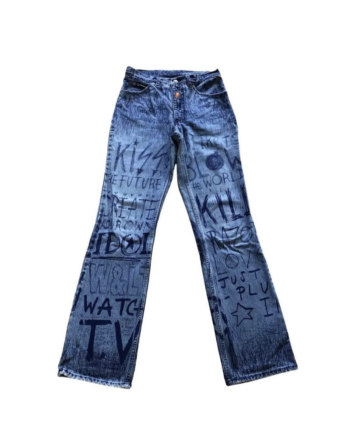 W&LT WALTER VAN BEIRENDONCK Bootcut jeans Size US 29 - 1 Thumbnail