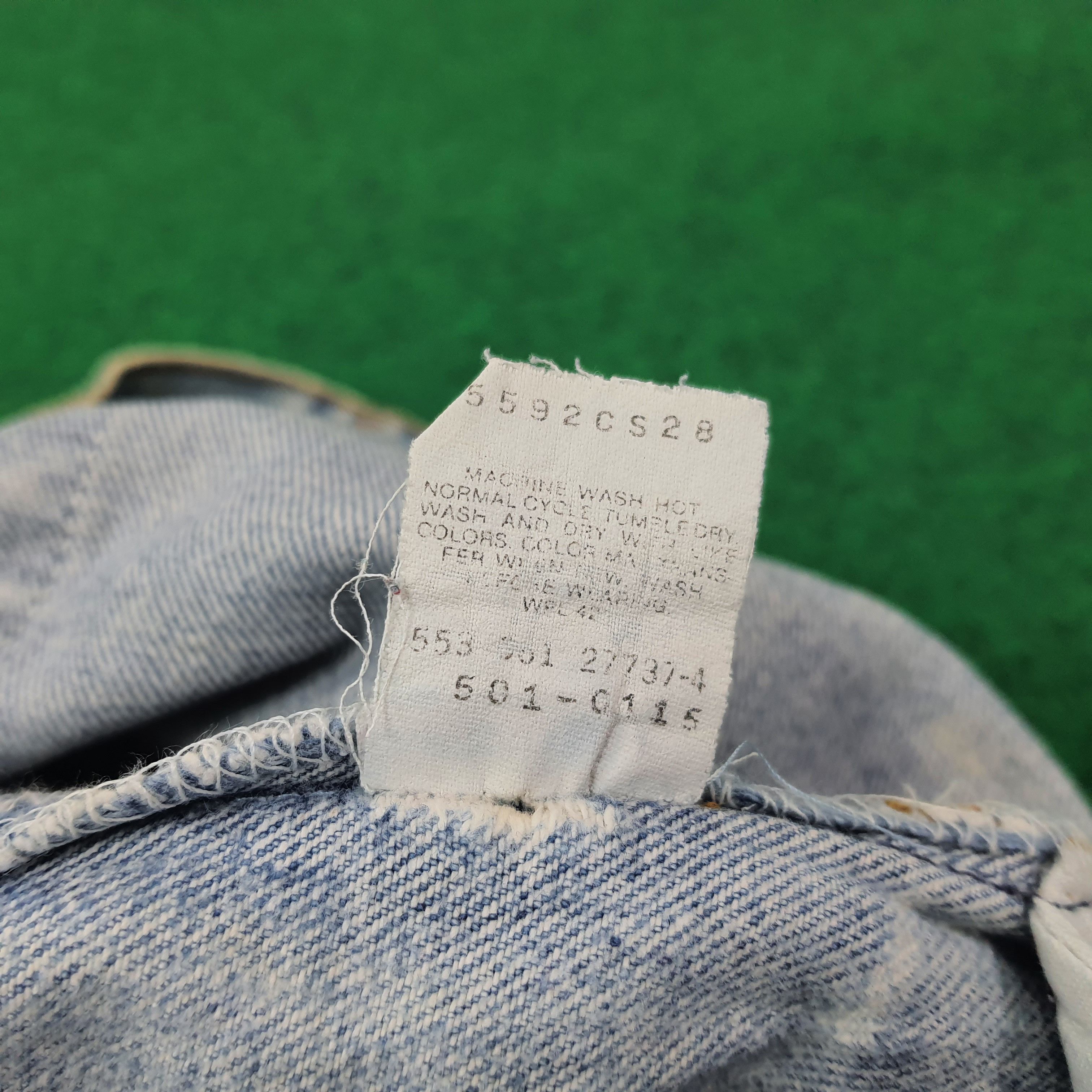 Levi's Vintage Levi's 501 Rework Denim Jeans C228N23 Size US 30 / EU 46 - 10 Thumbnail