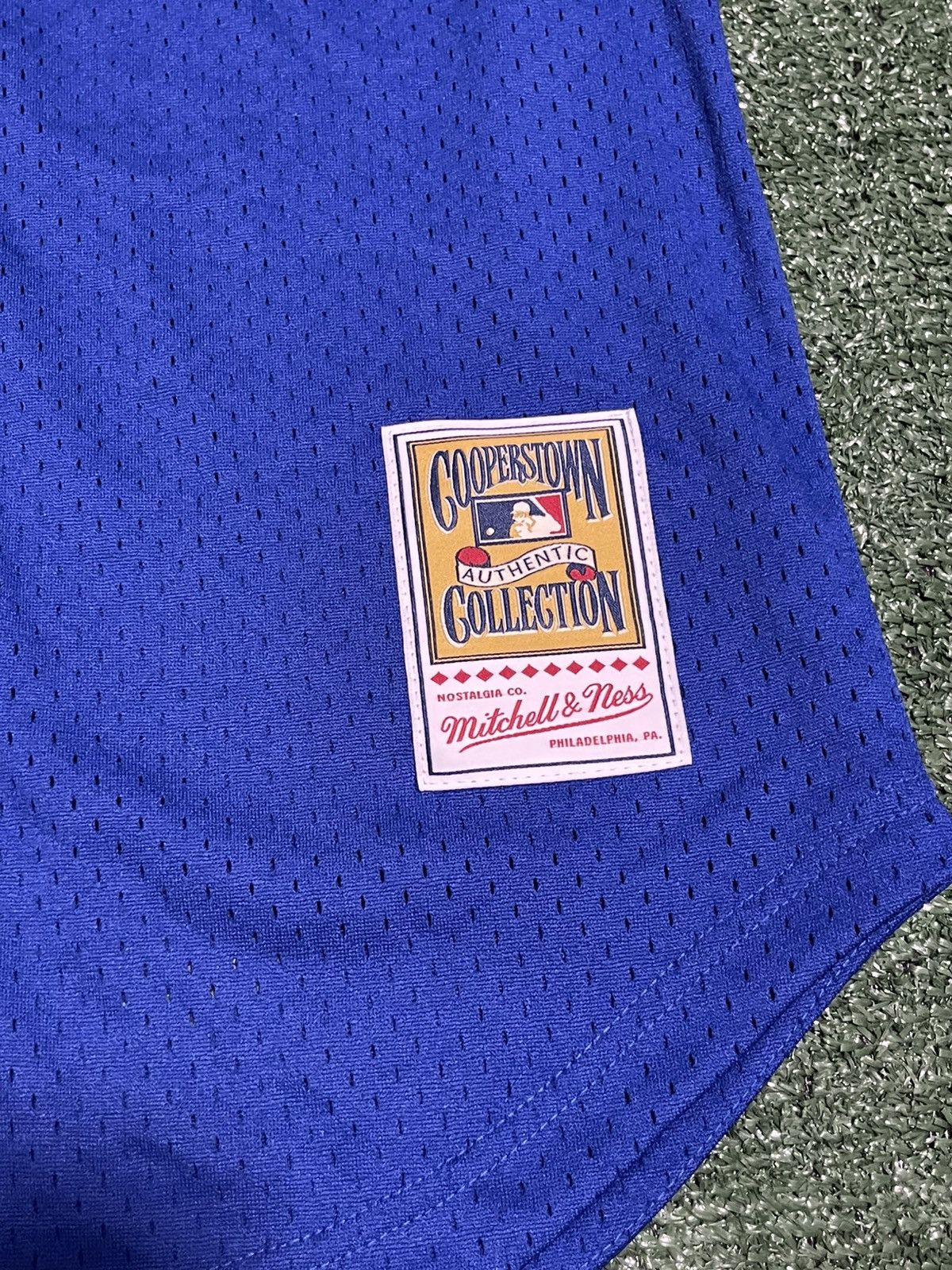 Mitchell & Ness Mitchell & Ness Los Angeles Dodgers Jersey Men Blue Size US M / EU 48-50 / 2 - 2 Thumbnail