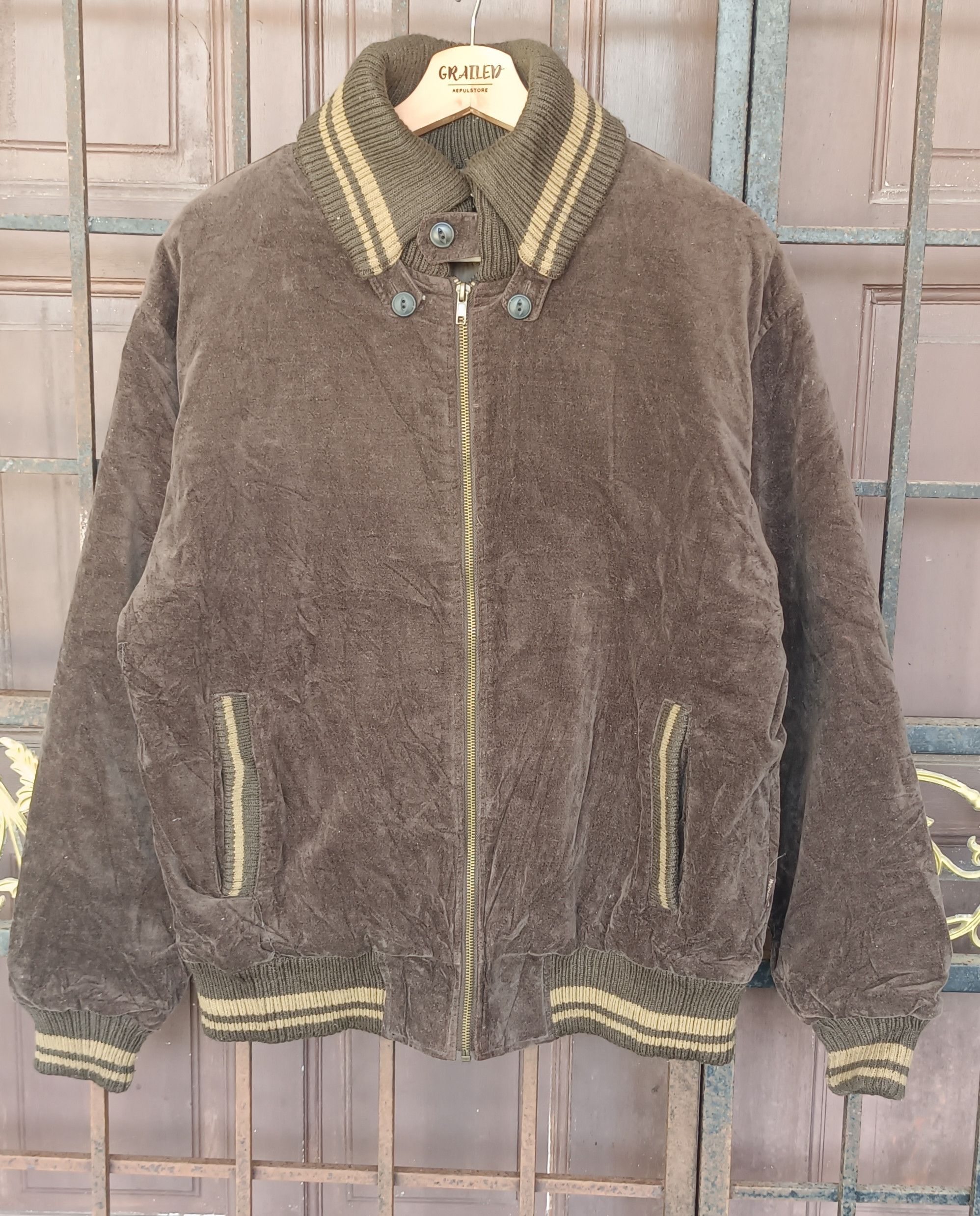 Woolrich Woolen Mills Vintage Wollrich Corduroy Jacket Woolrich Bomber Jacket Size US L / EU 52-54 / 3 - 1 Thumbnail