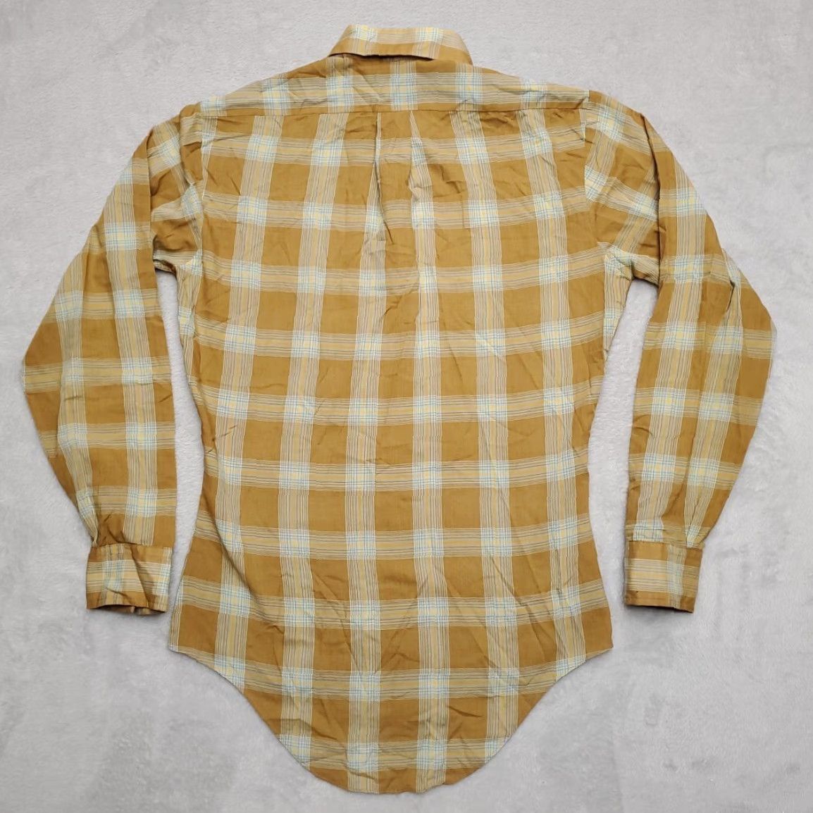 Vintage VINTAGE Braidburn Shirt Mens S Brown Plaid Tapered Long Sleeve Permanent Press Shirt Mens S Brown Plaid Tapered Long Sleeve Permanent Press Size US S / EU 44-46 / 1 - 7 Thumbnail