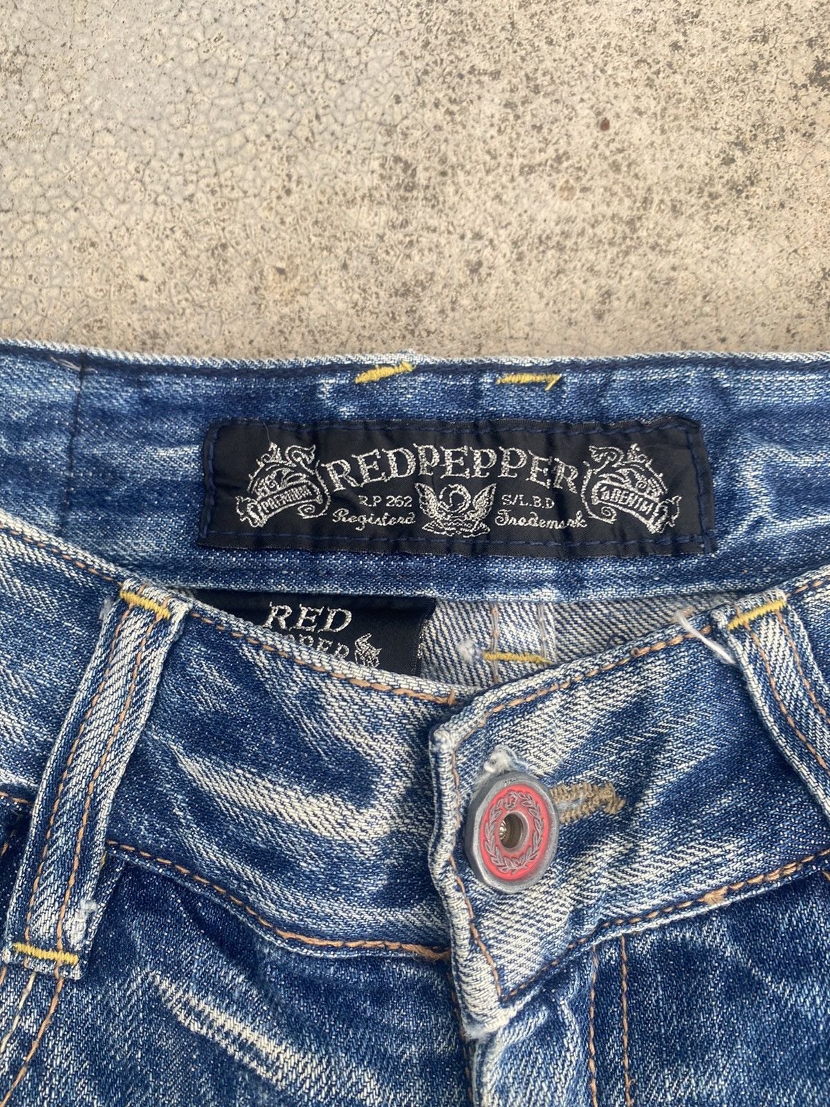 If Six Was Nine × Japanese Brand Flare Jeans Ref Pepper Clawmark Tunder Size US 32 / EU 48 - 13 Thumbnail