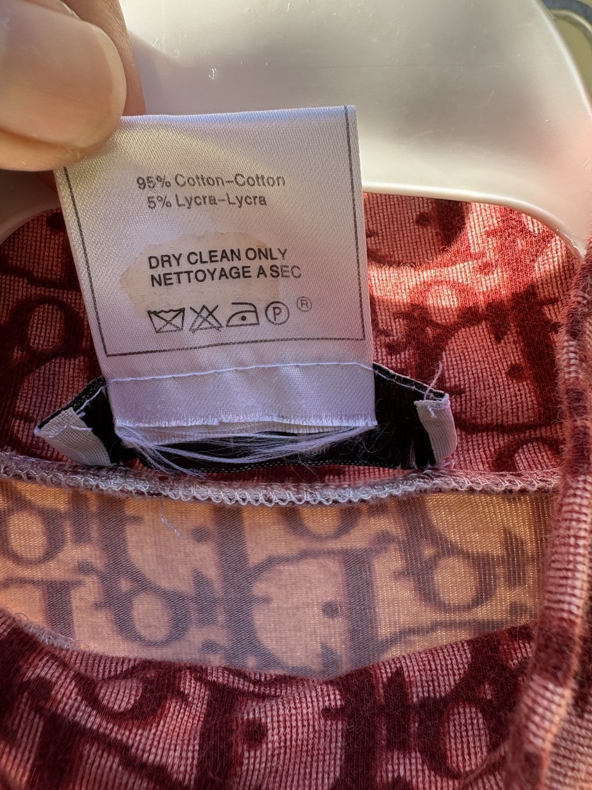 Dior Christian Dior CD Y2K monogram turtleneck long sleeves tee Size L / US 10 / IT 46 - 5 Thumbnail