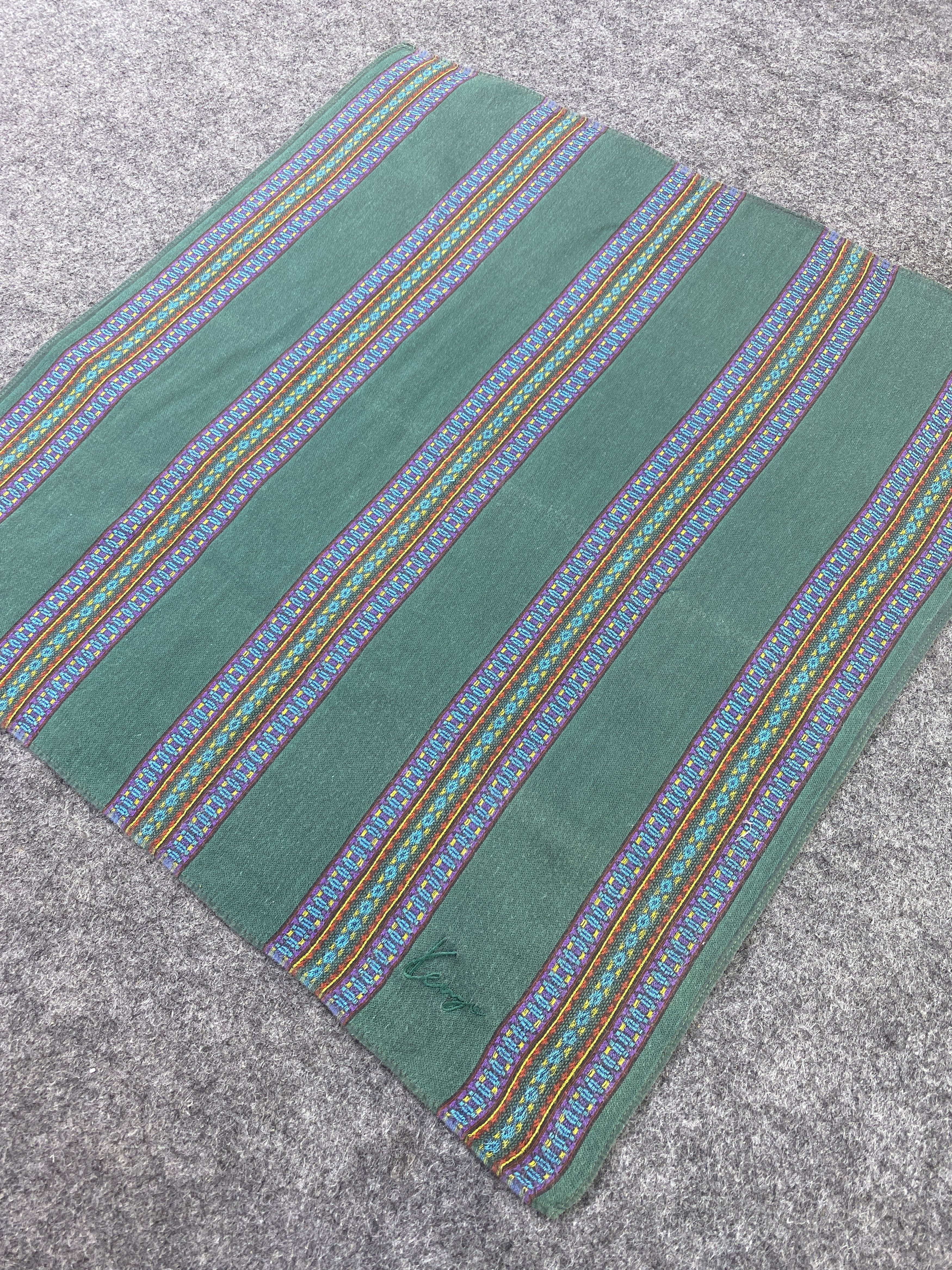 Kenzo × Vintage Kenzo Handkerchief / Bandana / Neckerchief / Headscarf-B120 Size ONE SIZE - 4 Thumbnail