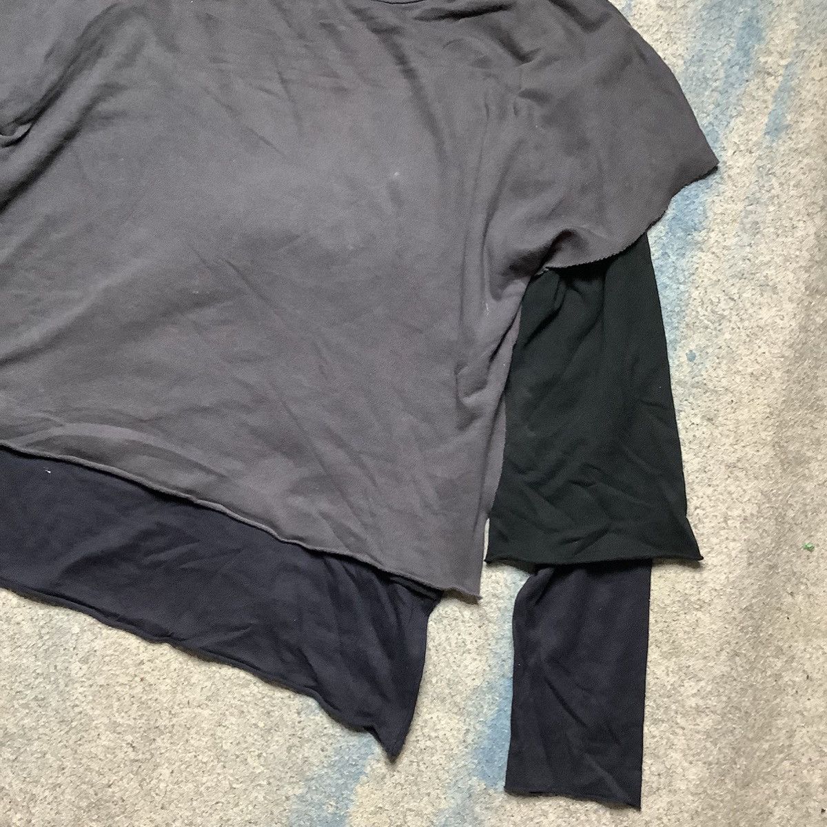 HARE × If Six Was Nine × Le Grande Bleu (L.G.B.) Hare Double Layer Long Sleeve Y2K Style Size US M / EU 48-50 / 2 - 3 Thumbnail