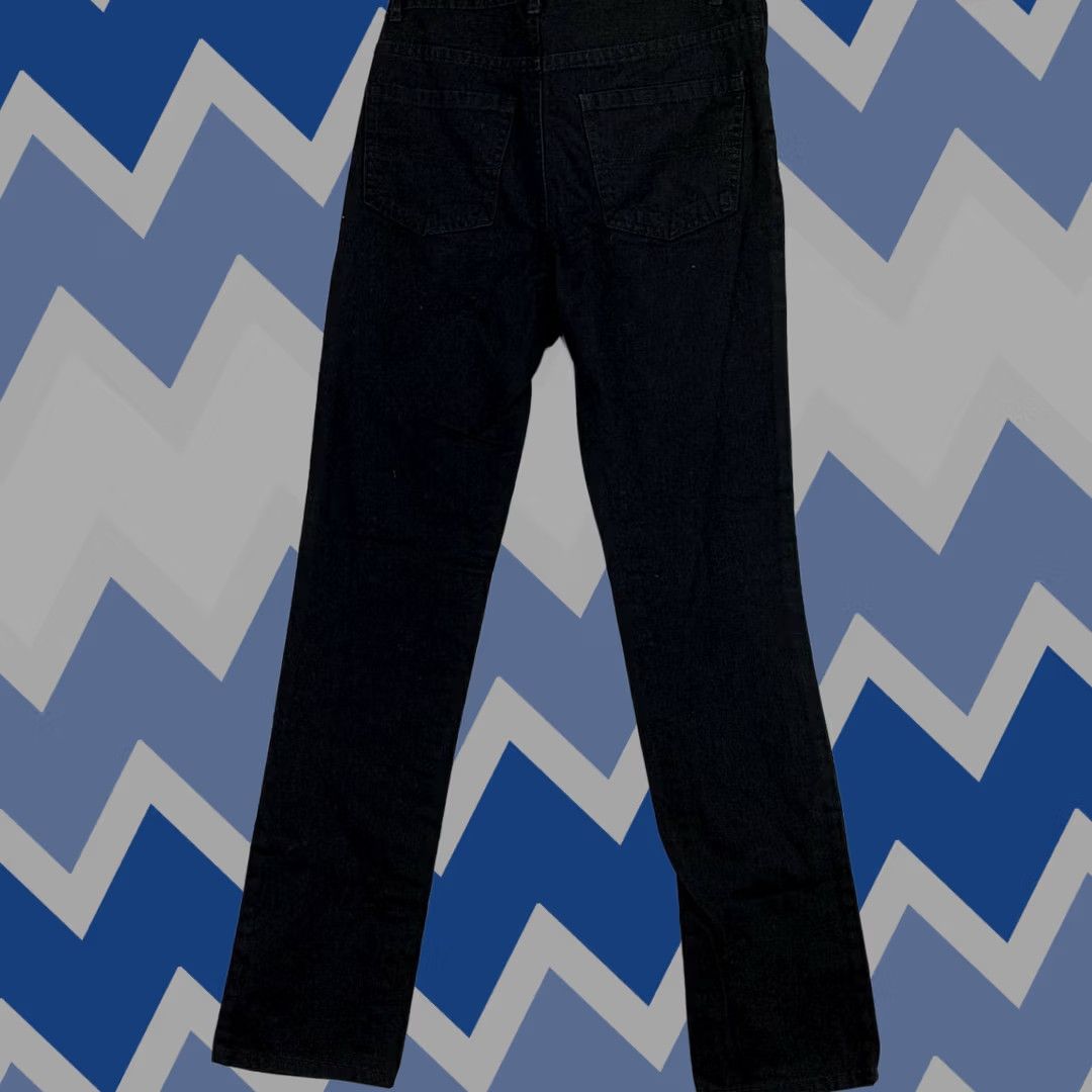 Vintage Place Black Skinny Fit Jeans Pants Denim Women Size 12 Mid Rise 26 Size 26" / US 2 / IT 38 - 1 Thumbnail