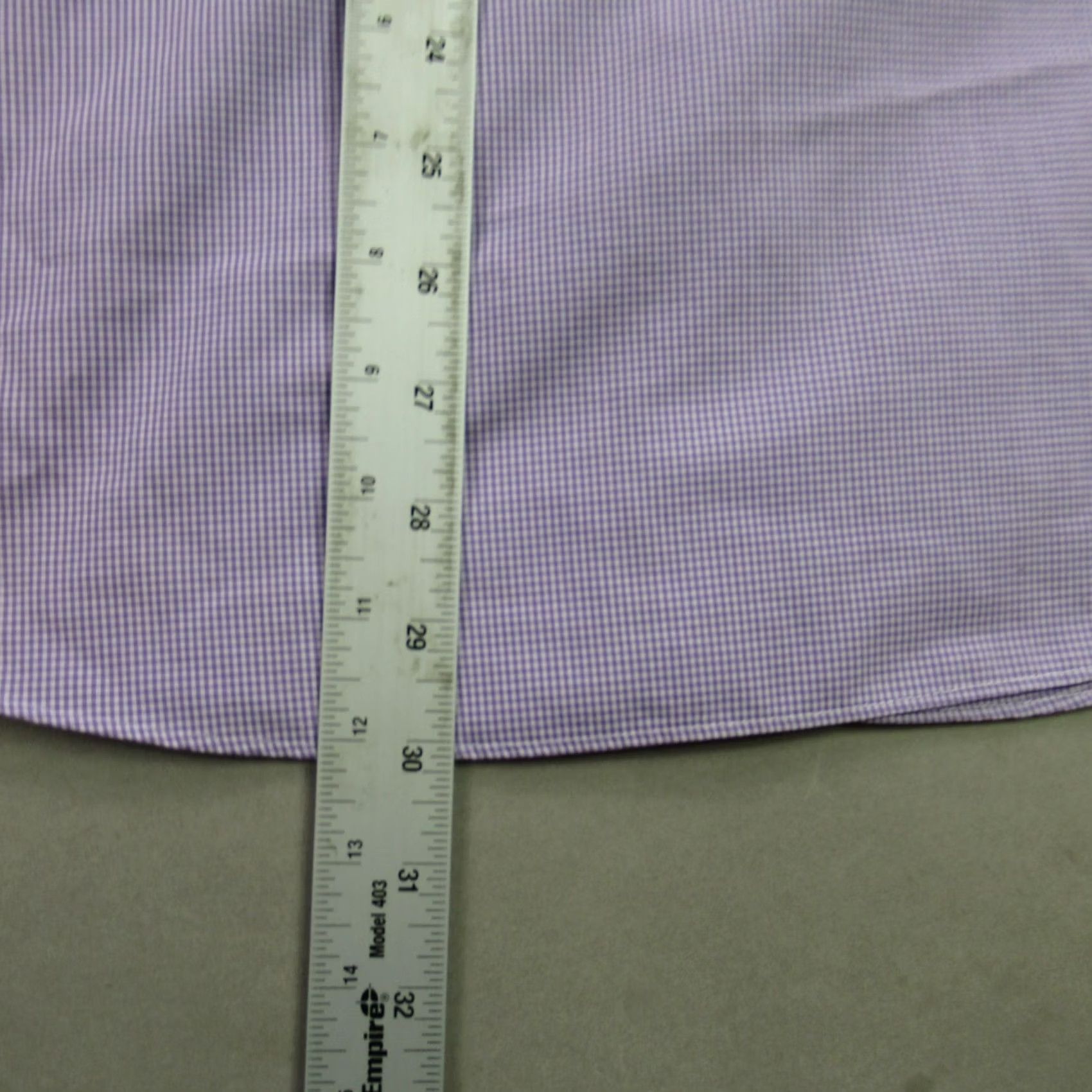 UNTUCKit UNTUCKit Mens Large Long Sleeve Button Front Casual Checks Purple Shirt Size US XXL / EU 58 / 5 - 7 Thumbnail