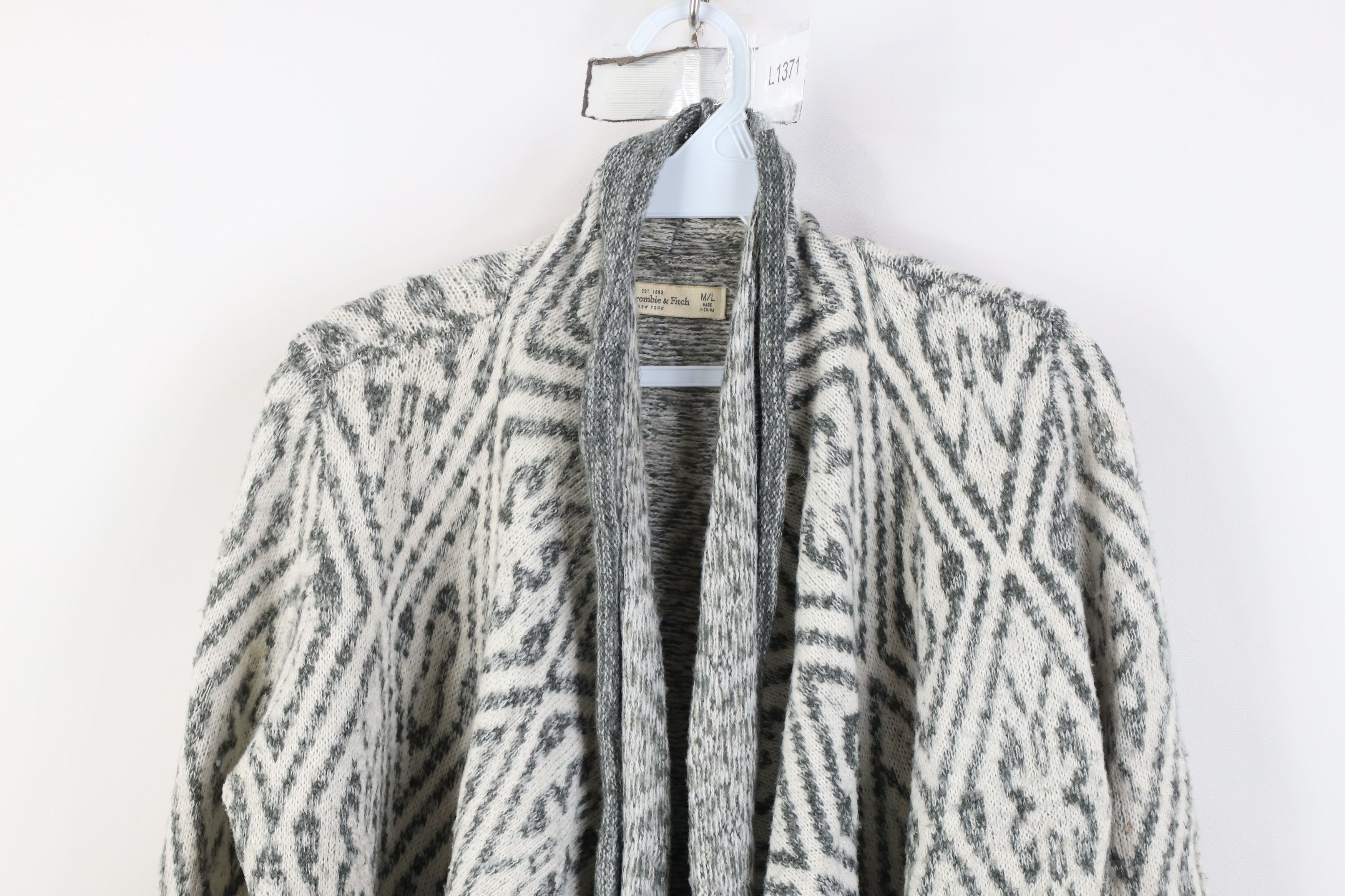 Abercrombie & Fitch Vintage Y2K Abercrombie Fitch Wrap Cardigan Sweater Size M / US 6-8 / IT 42-44 - 2 Thumbnail