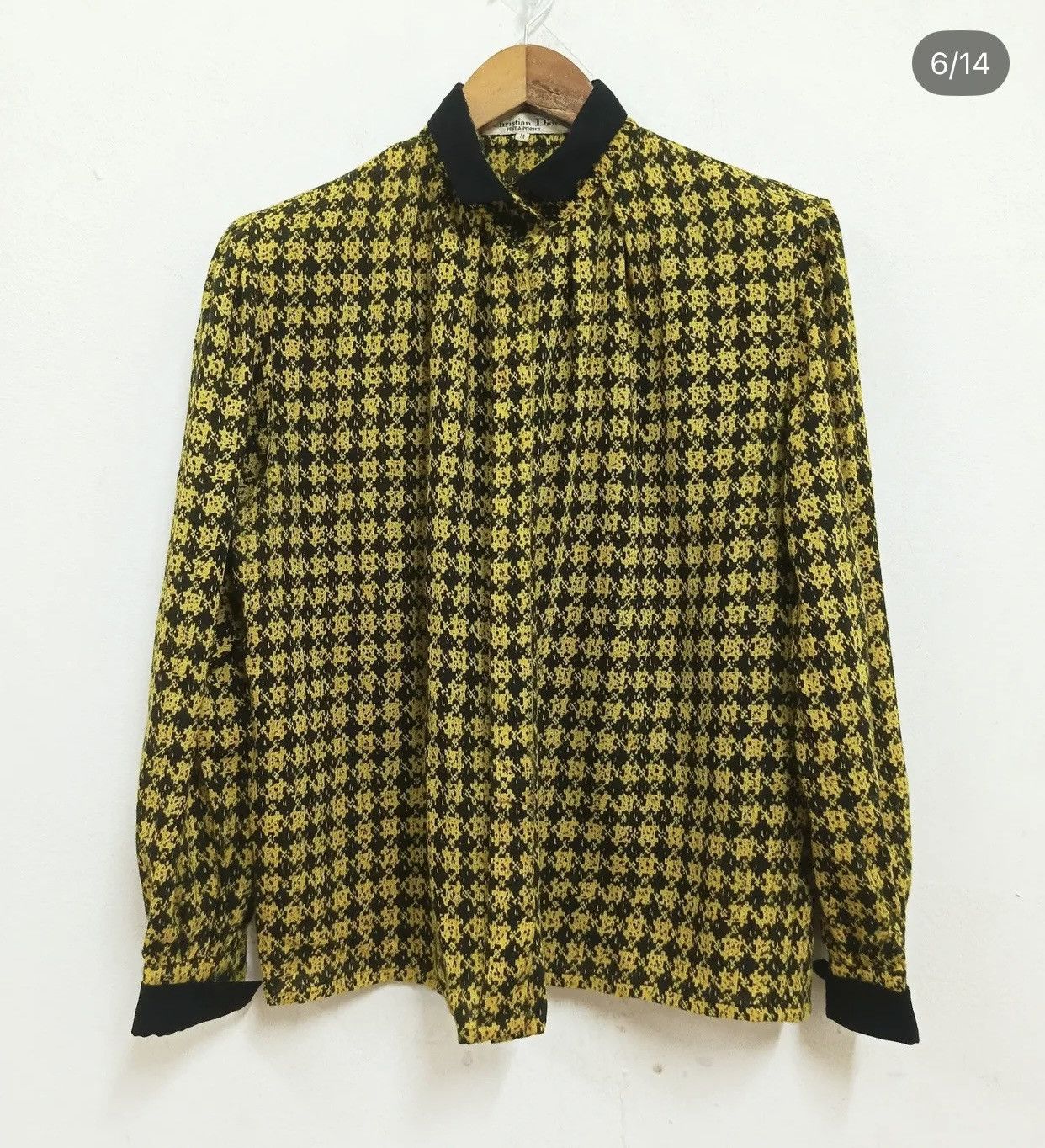 Christian Dior Monsieur Vintage Christian Dior Button Down Shirt Blouse Size M / US 6-8 / IT 42-44 - 1 Thumbnail