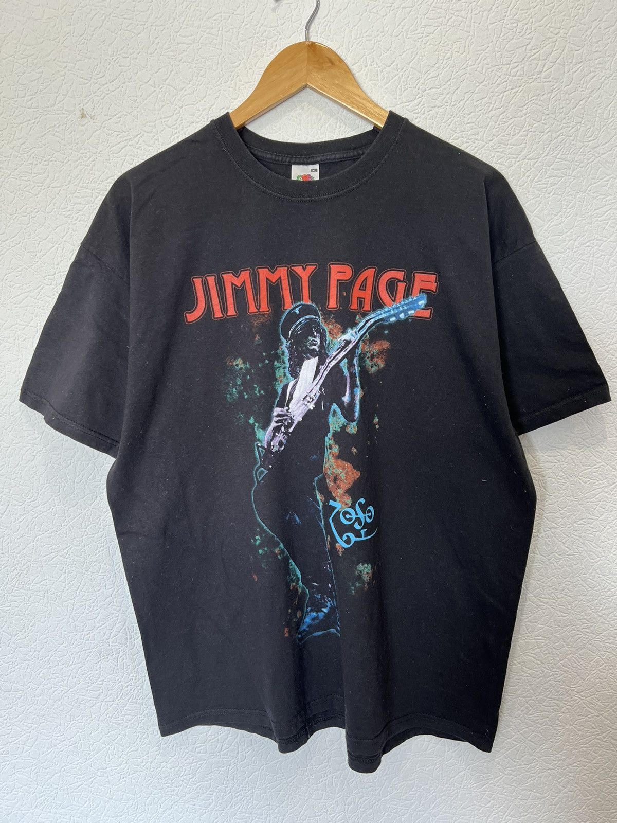 Band Tees Vintage Jimmy Page 2009 Zoso Band Tee Rare Size US XL / EU 56 / 4 - 1 Thumbnail