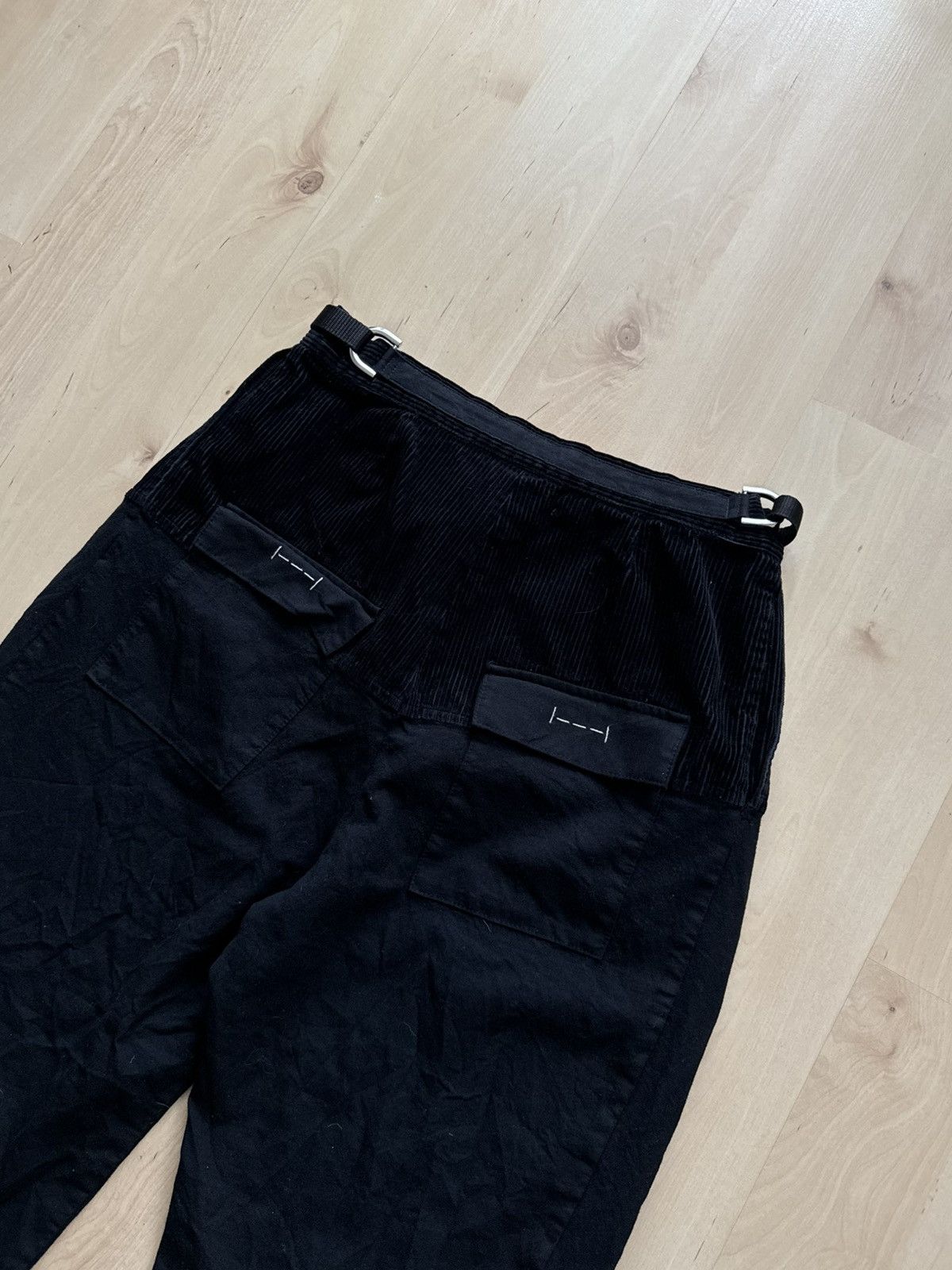 Japanese Brand ISNURH wool baggy trousers chino pants womens Size 26" / US 2 / IT 38 - 7 Thumbnail