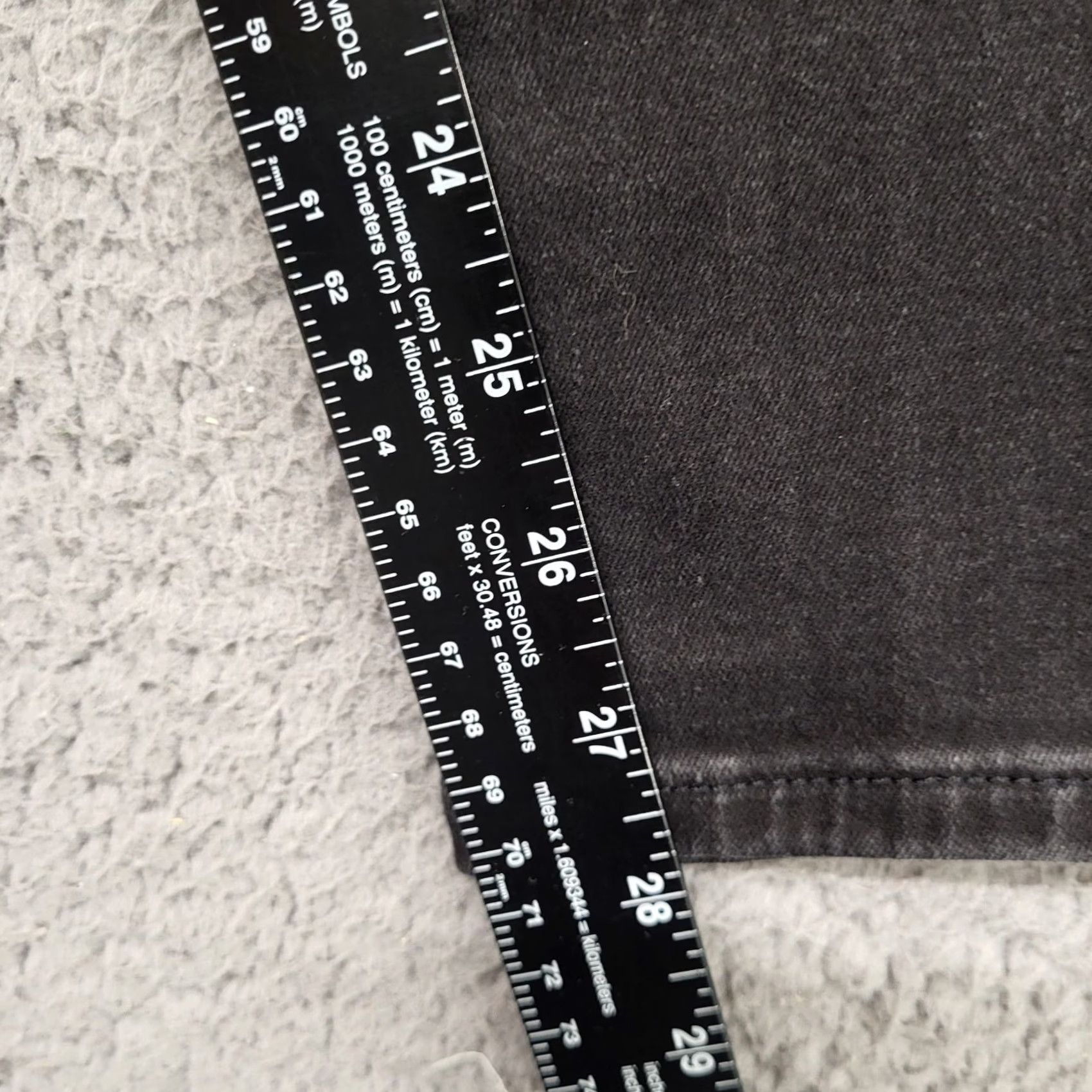 Denizen Denizen Jeans Womens Size 10 Black Dark Wash High Rise Skinny Jeans 29x28 Casual Size 32" / US 10 / IT 46 - 6 Thumbnail