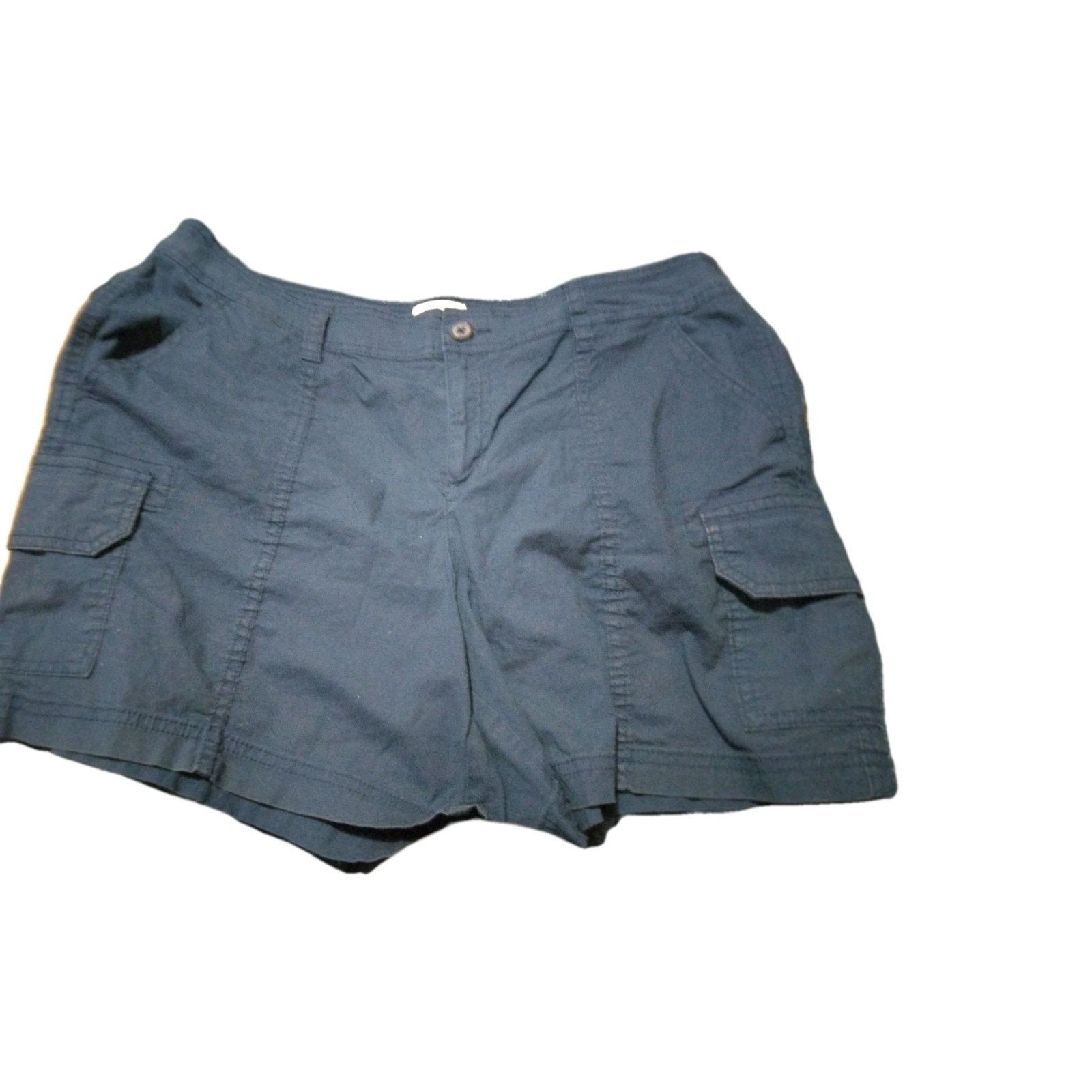 St. Johns Bay St John's Bay Woman Shorts Size12 Blue Pockets Size 34" / US 12 / IT 48 - 1 Thumbnail