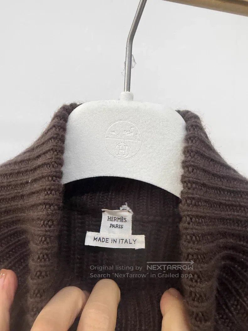 Hermes Hermes Cloak Knit Sweater Size XXS / US 00 / IT 34 - 4 Thumbnail