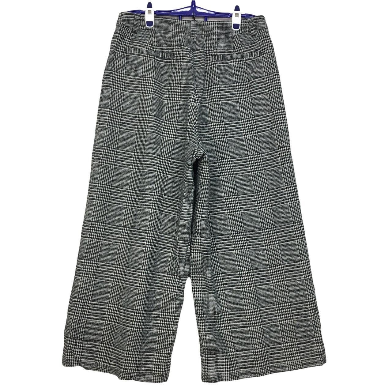 Japanese Brand Vtg Japanese Brand INDIVI Cropped Pants Trousers Wide Leg Size US M / EU 48-50 / 2 - 2 Thumbnail