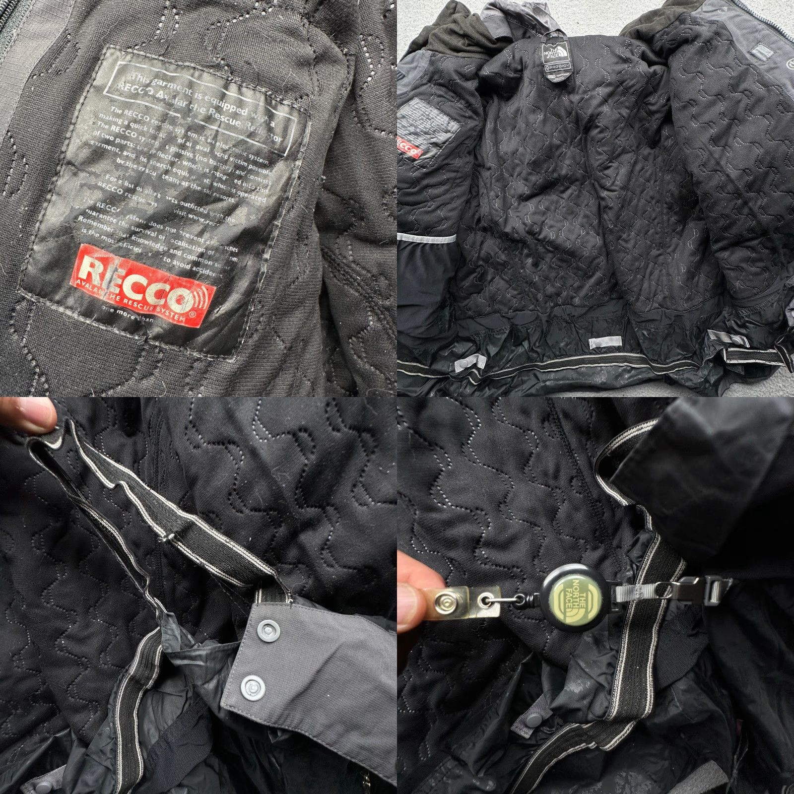 The North Face VINTAGE The North Face Prodigy Recco Insulated Jacket Hooded Men XL Black Size US XL / EU 56 / 4 - 9 Thumbnail