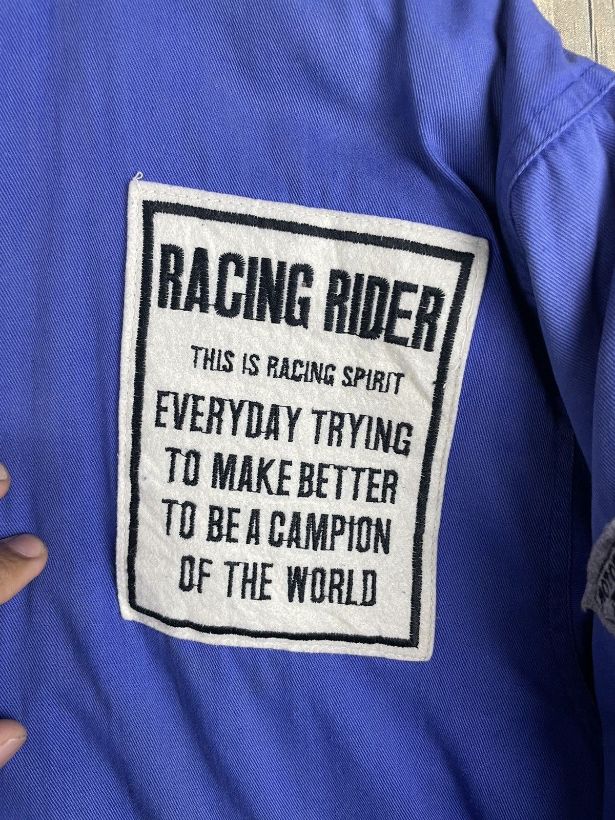Designer × Japanese Brand × Vintage North Bound Express Racing Rider Size US M / EU 48-50 / 2 - 2 Thumbnail
