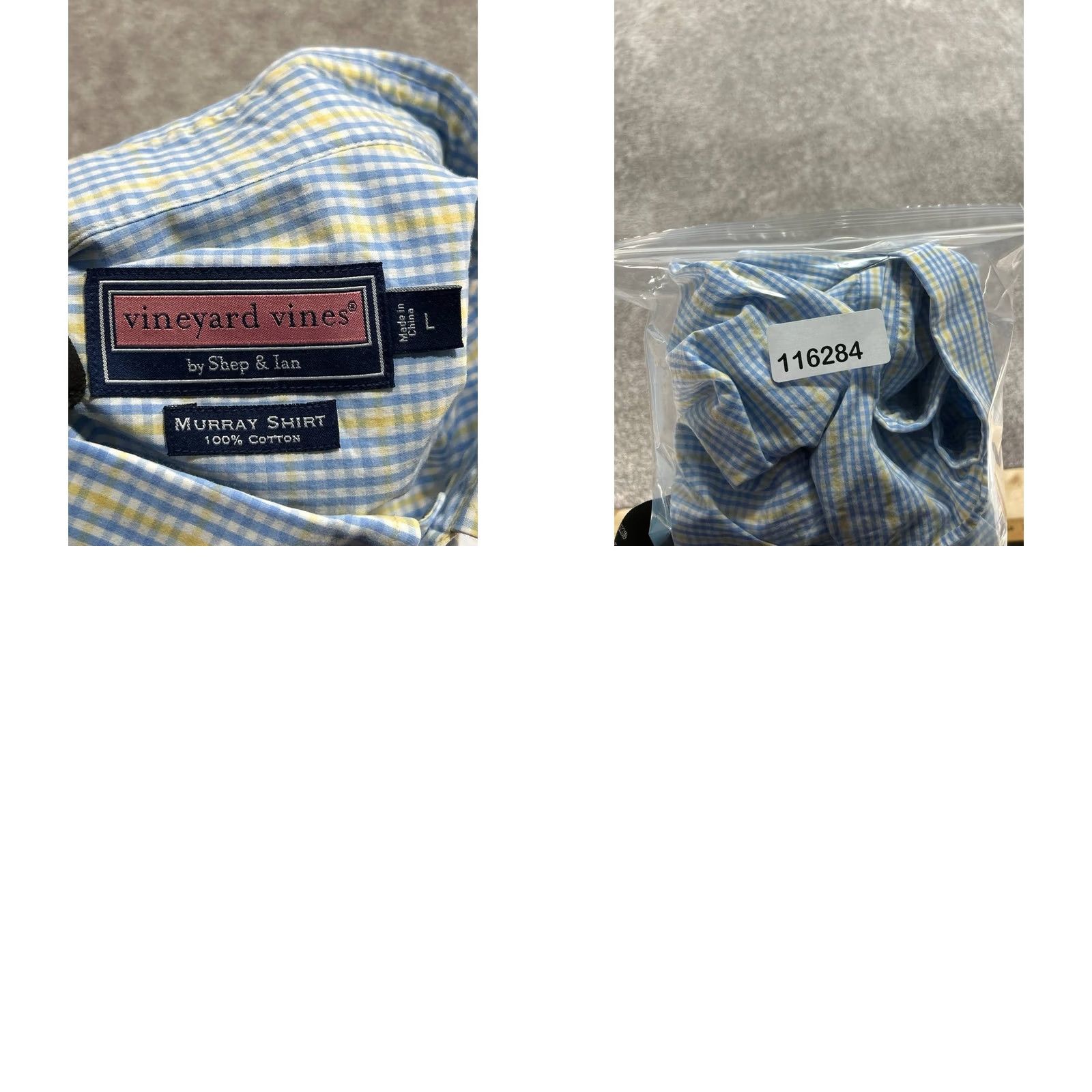 Vineyard Vines Vineyard Vines Murray Shirt Mens Multicolor Plaid Cotton Whale Logo Embroidered Shirt Size US L / EU 52-54 / 3 - 8 Thumbnail
