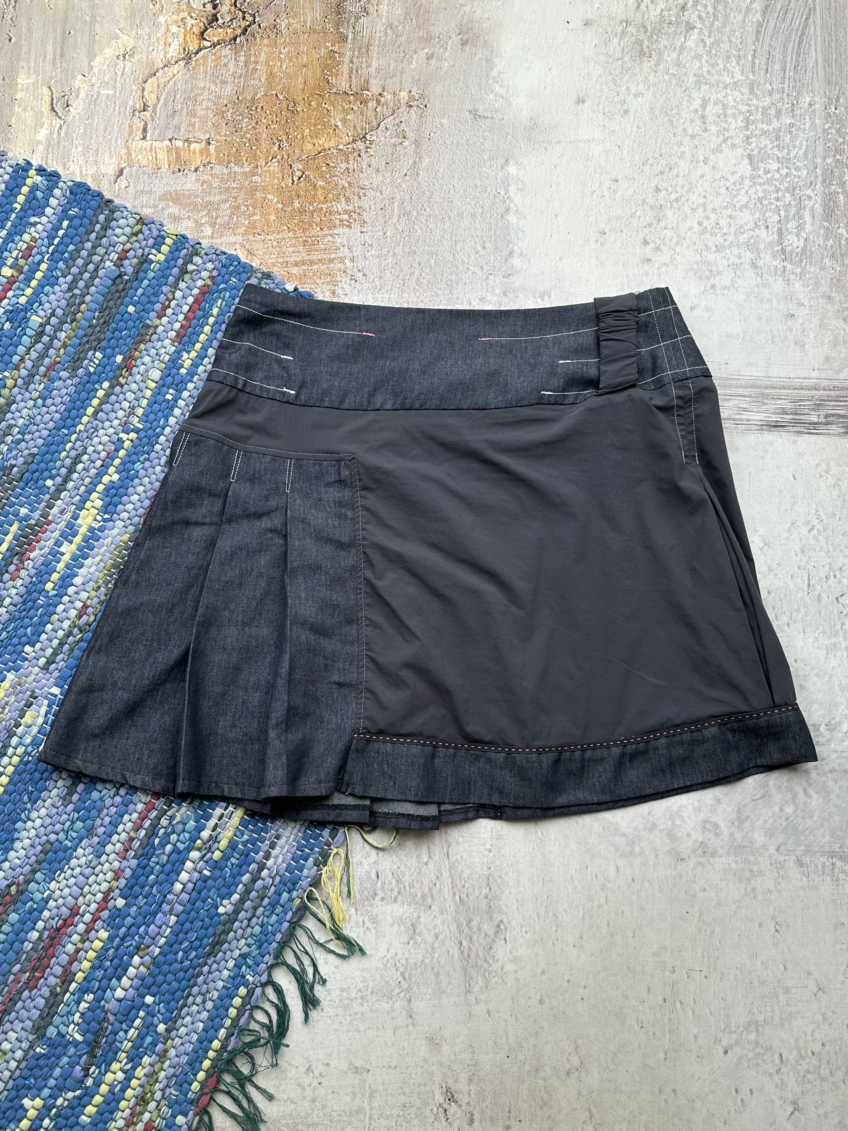 Japanese Brand Vintage Mini Skirt A233(228)(D15) Size 26" / US 2 / IT 38 - 4 Thumbnail