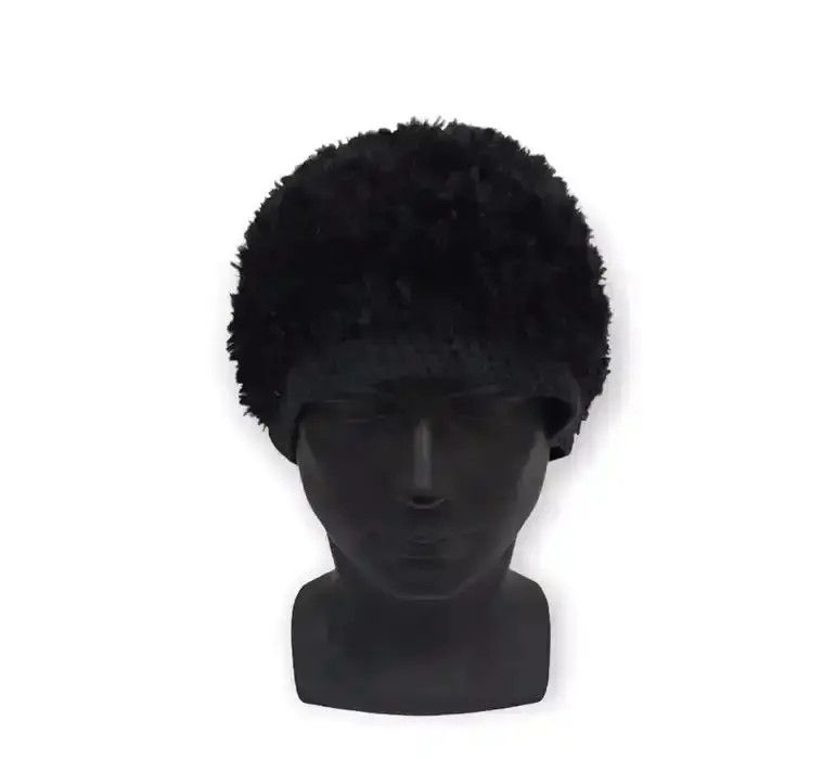 Japanese Brand Japanese Brand Fleece Design Beanie Hat Size ONE SIZE - 1 Thumbnail