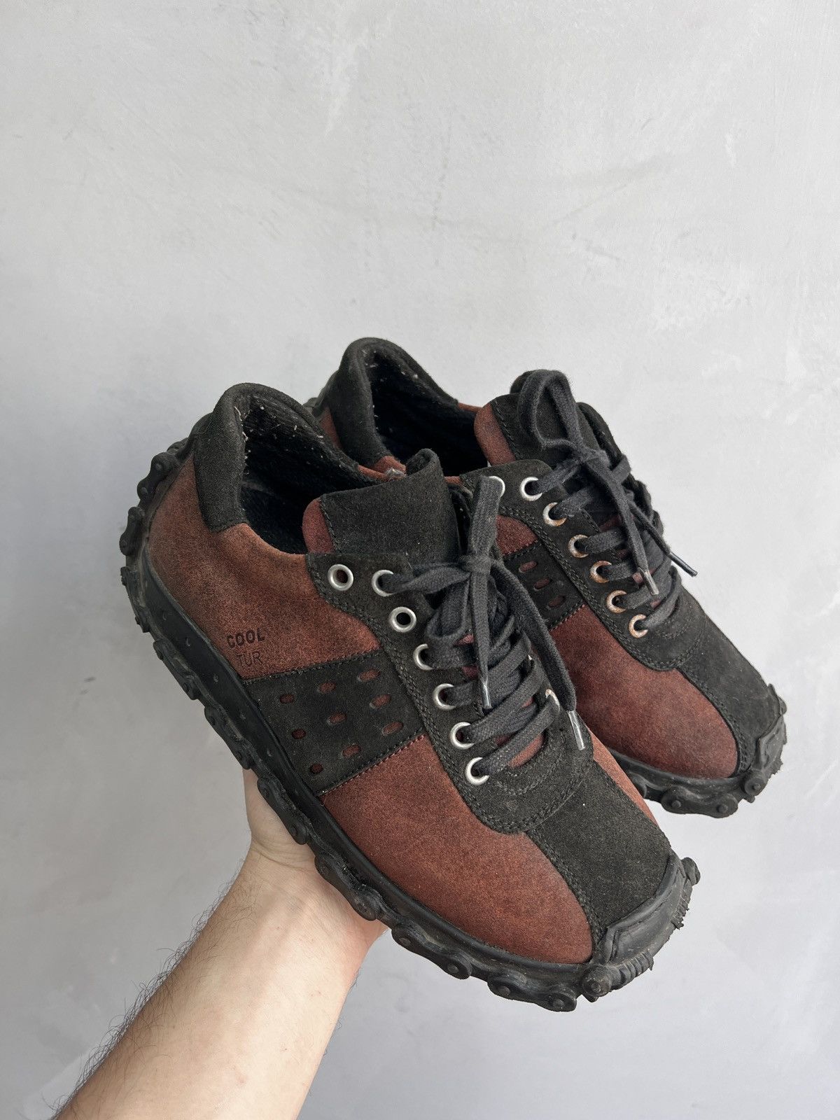 Maison Margiela 90s MARGIELA STYLE LEATEHR CHAIN PART LOW BOOTS Size US 7 / EU 40 - 11 Thumbnail