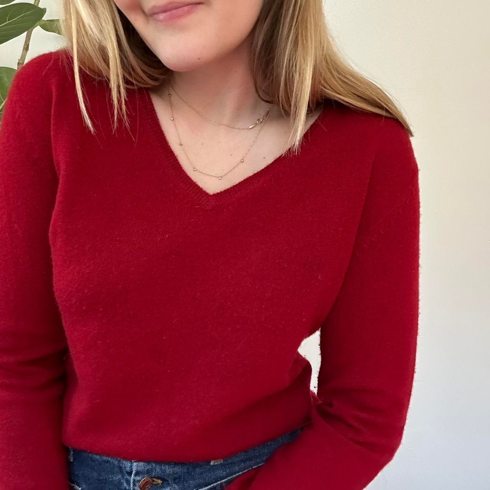 Osklen Red Cashmere Osklen Sweater Size S / US 4 / IT 40 - 4 Thumbnail