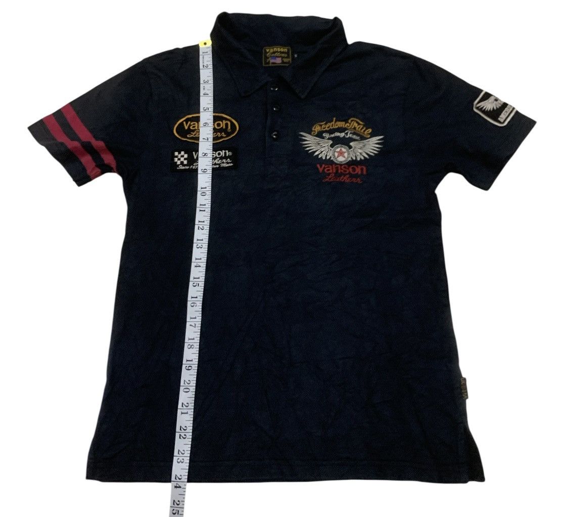 Vanson Leathers Vanson Leather Motorcycle Polo Embroided Patch Size US S / EU 44-46 / 1 - 10 Thumbnail