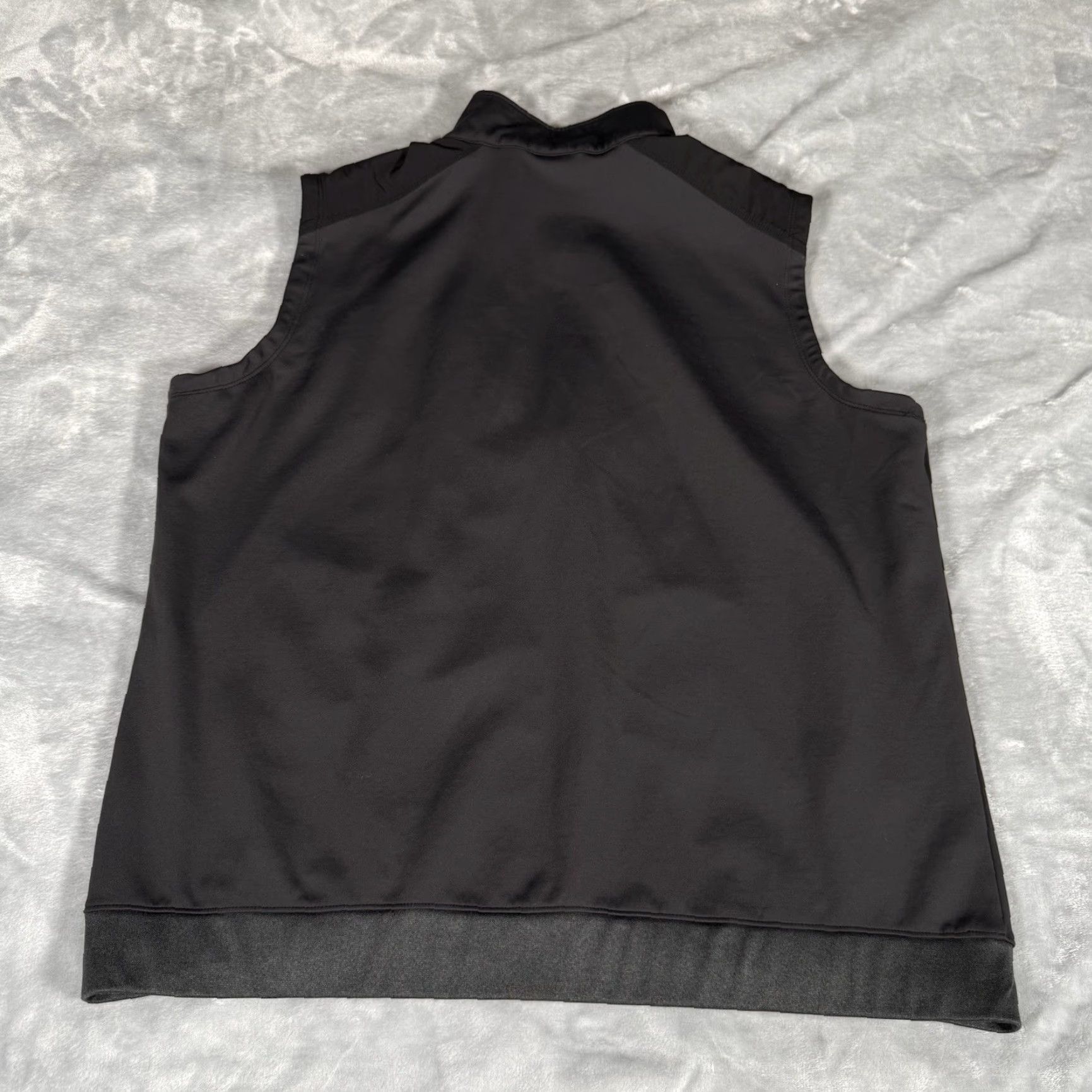 Rhone VINTAGE Rhone Full Zip Vest Jacket Mens 2XL Athletic Performance Stretch Black Size US XXL / EU 58 / 5 - 6 Thumbnail