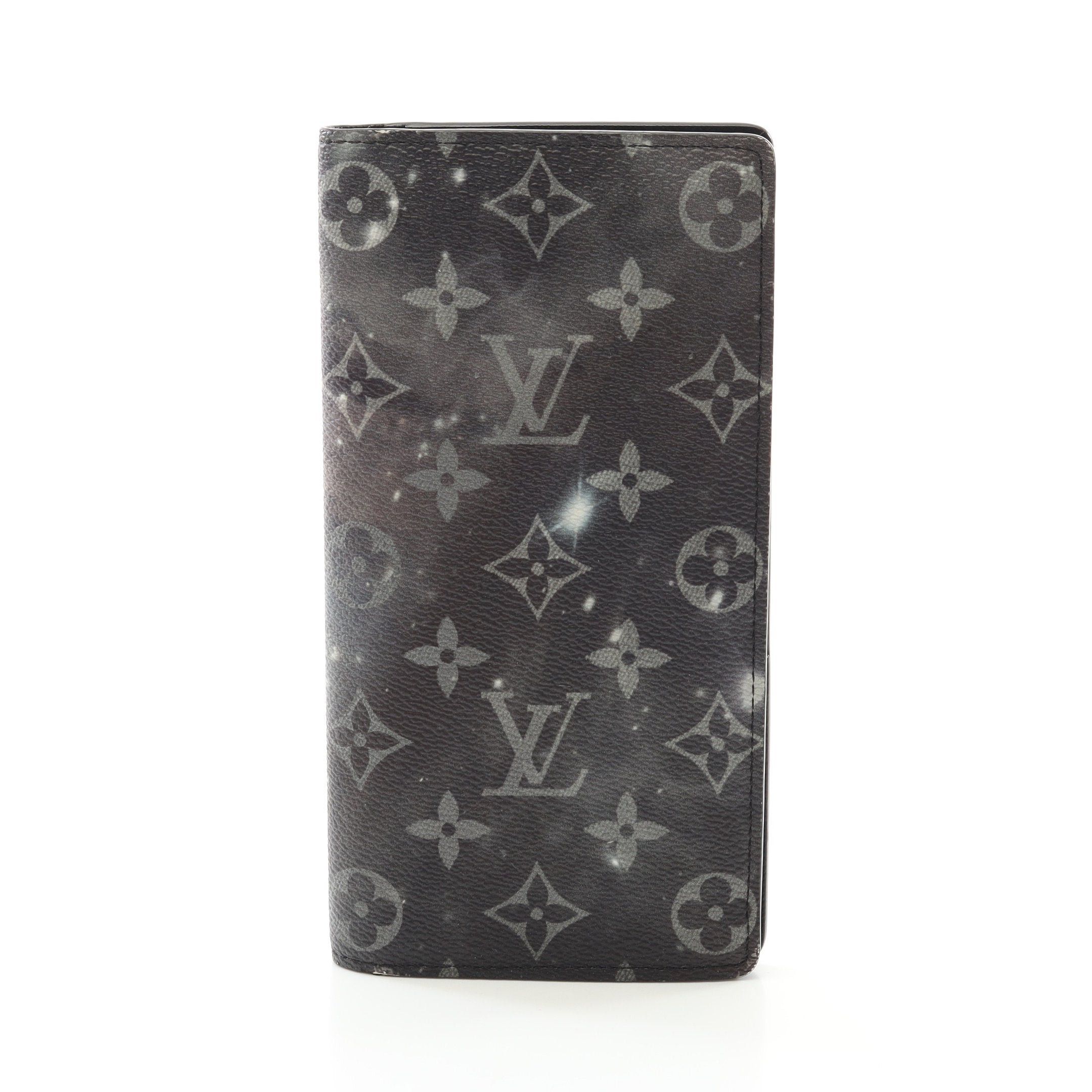 Louis Vuitton Louis Vuitton Portefeuil Brother Nm Monogram Galaxy Bi-Fold Long Wallet Gray Black White Size ONE SIZE - 1 Thumbnail