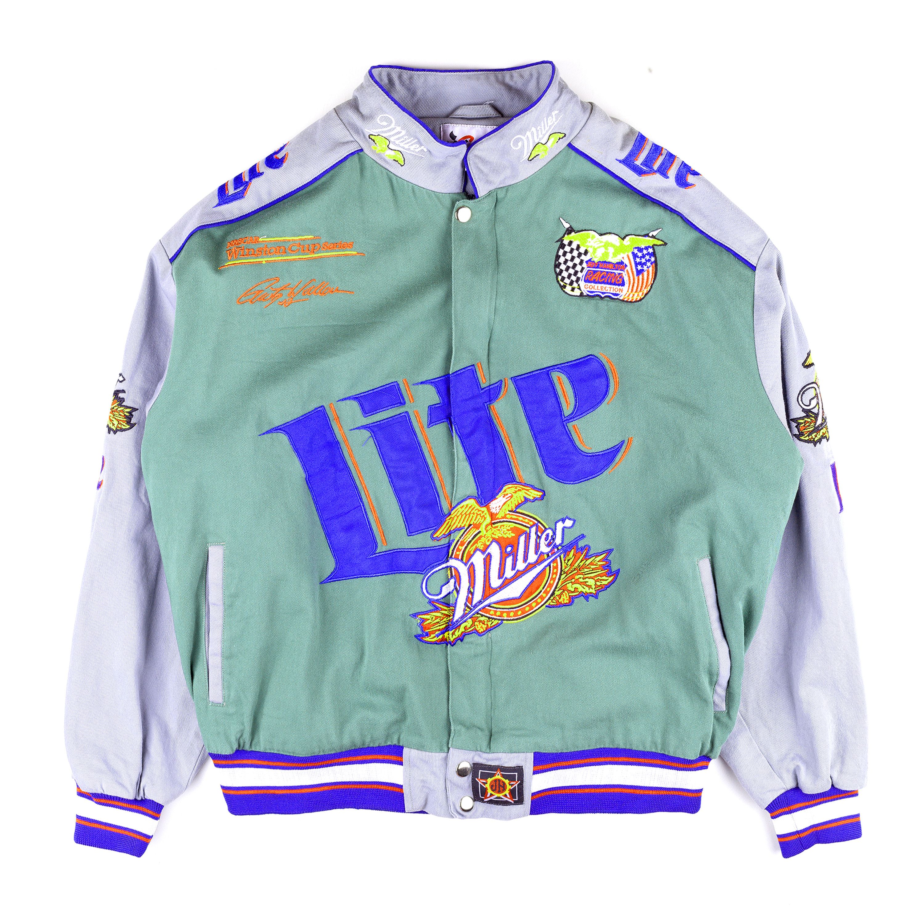 Vintage JEFF HAMILTON Vintage Miller Lite Collection Jacket (L) Size US L / EU 52-54 / 3 - 1 Thumbnail