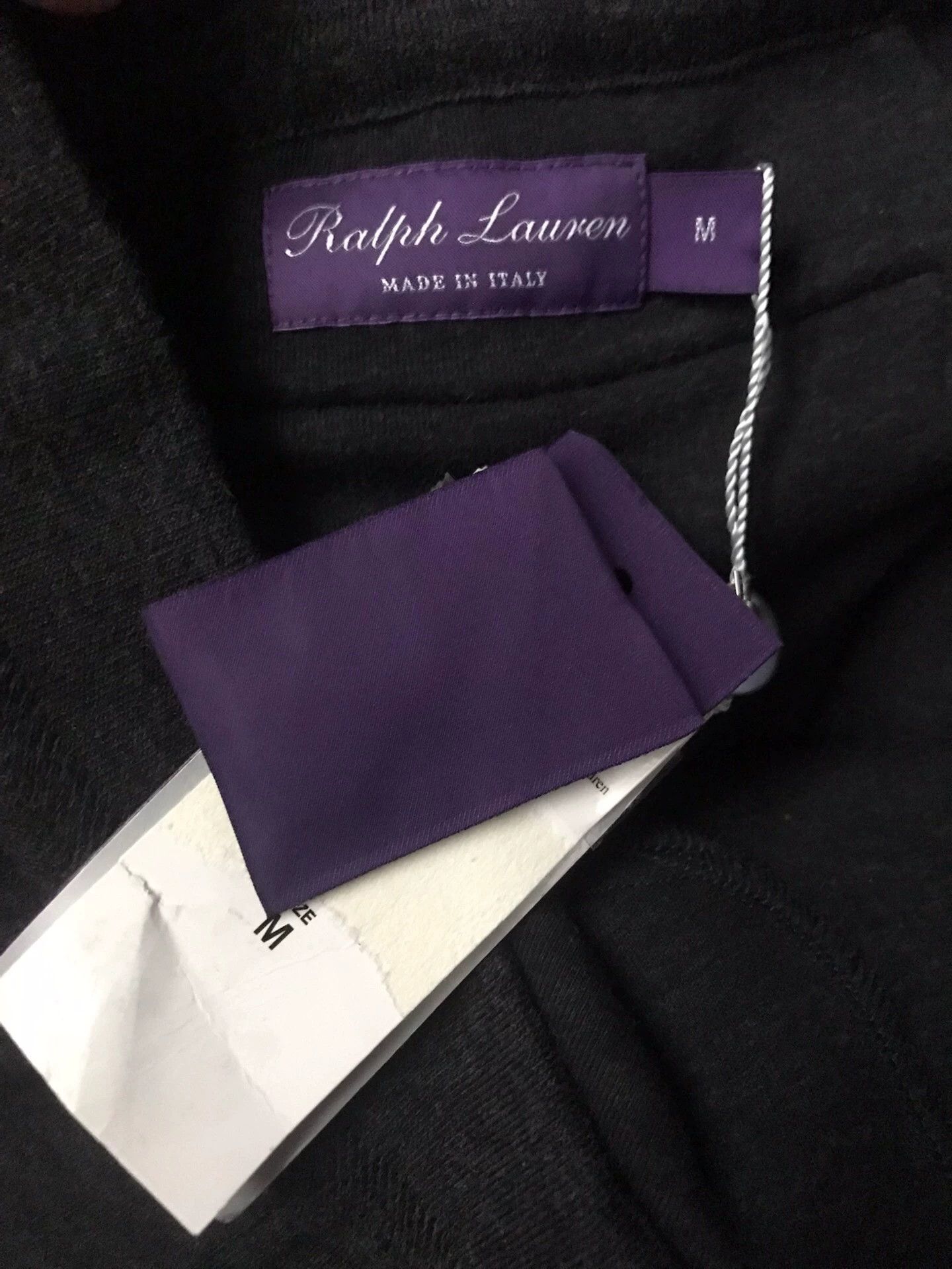 Polo Ralph Lauren RL Purple Label Italian Wool Blend Chinos M Elastic Waist Size US 32 / EU 48 - 3 Thumbnail