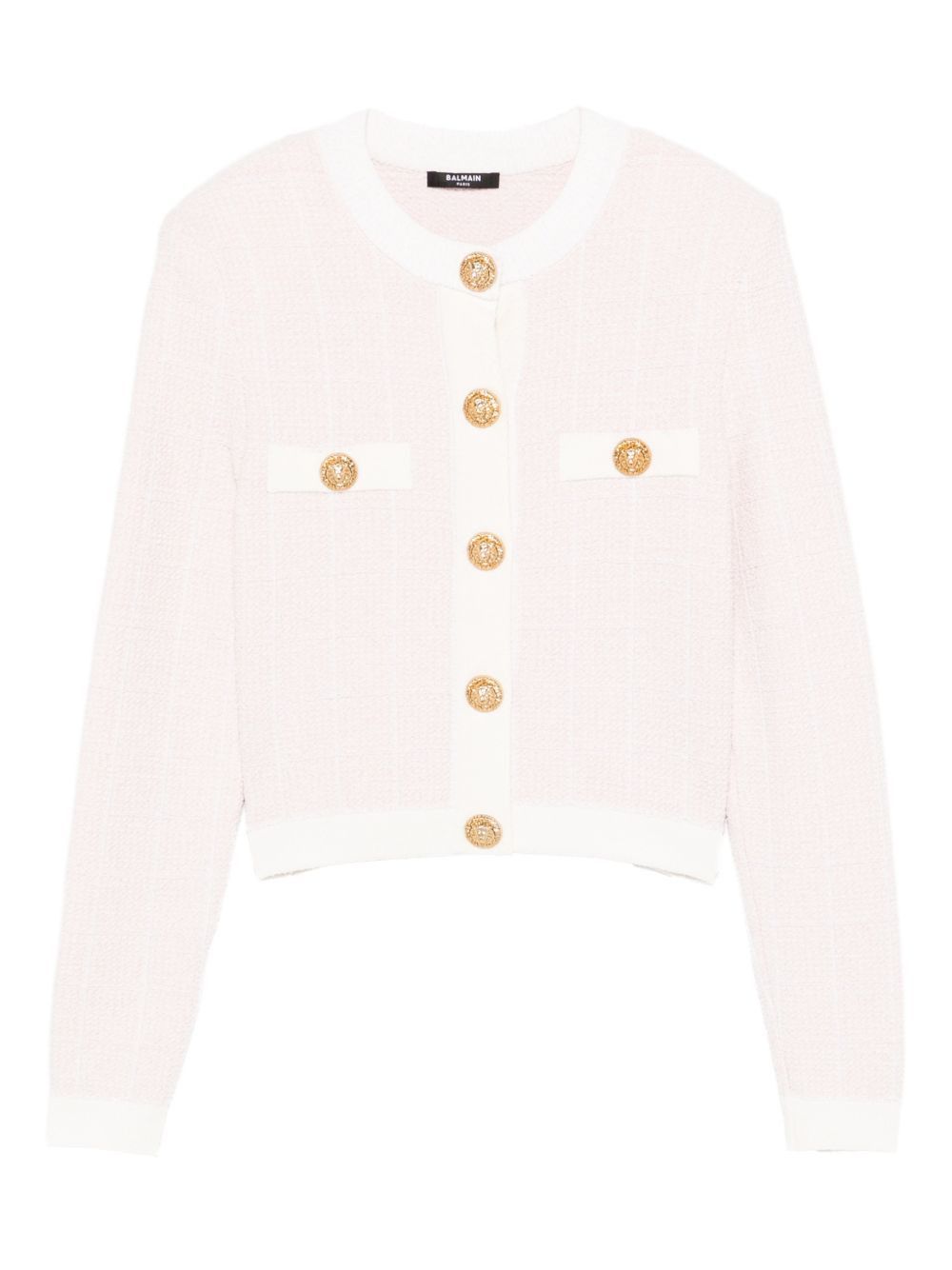 Balmain TWEED CARDIGAN Size S / US 4 / IT 40 - 1 Thumbnail