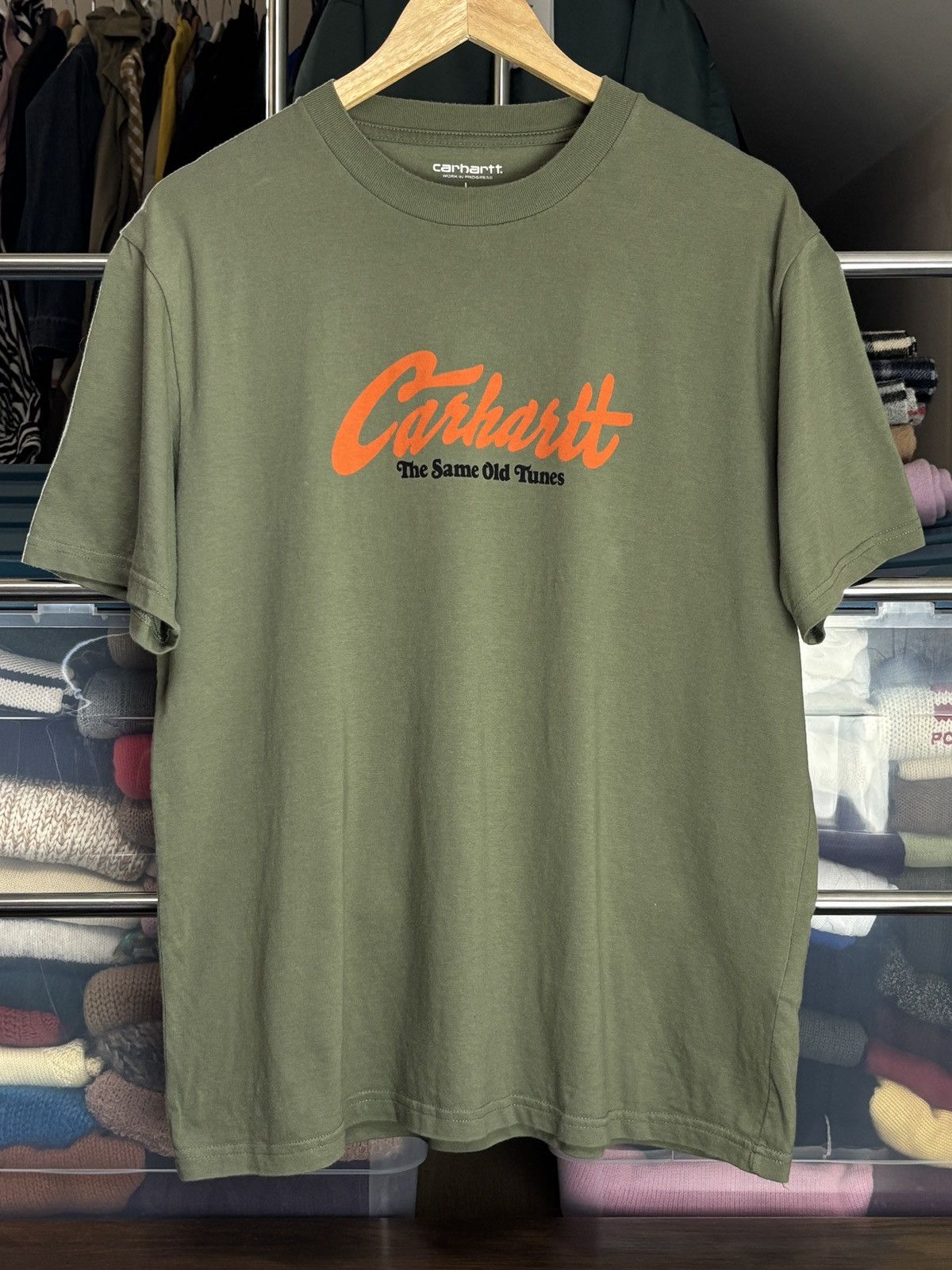 Carhartt Carhartt Old Tunes T-Shirt Vintage Streetwear Skate Size US L / EU 52-54 / 3 - 1 Thumbnail