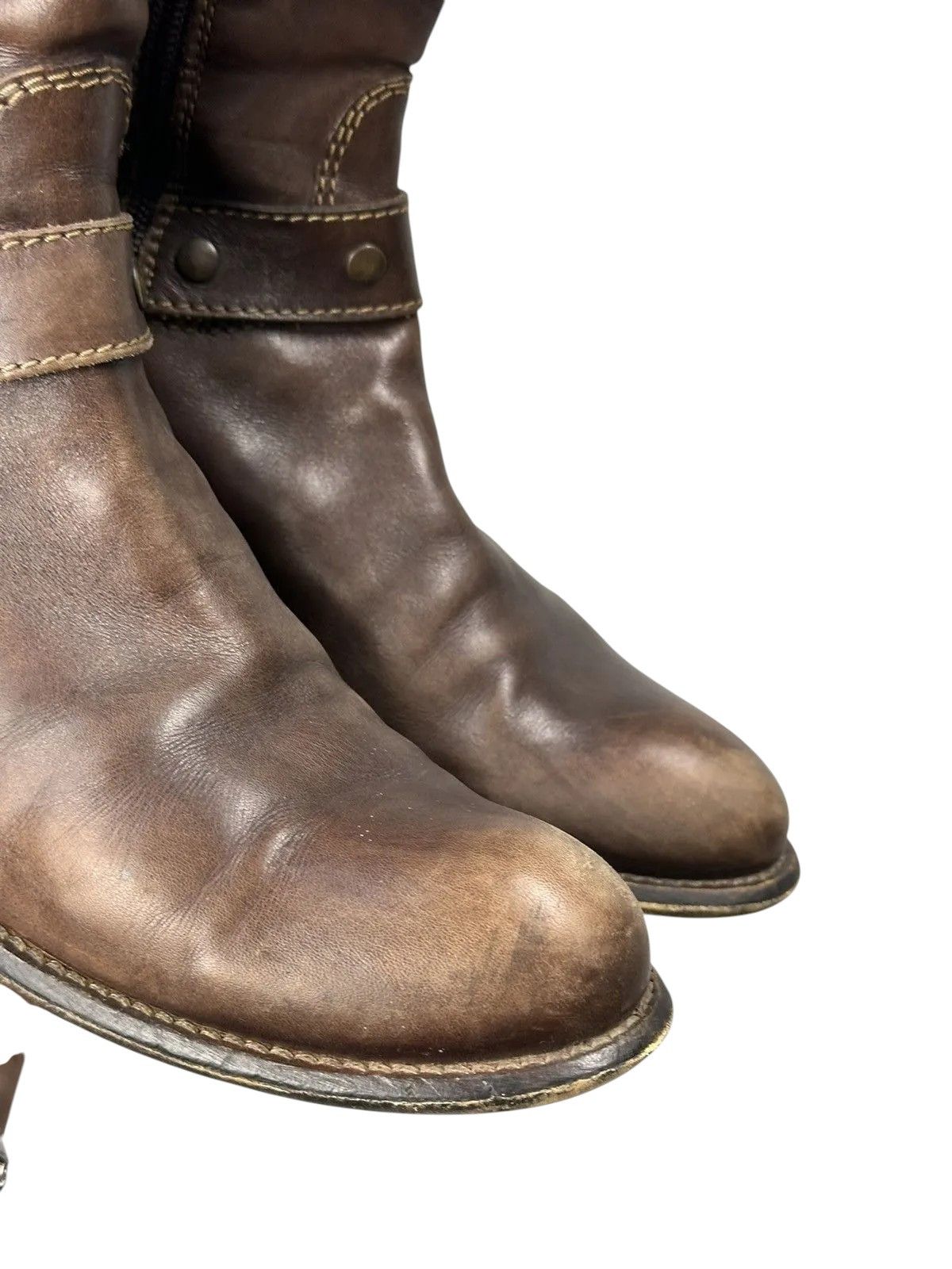 If Six Was Nine Vintage Leather Boots Hight AS 98 Rare Rick Owens Tornado Size US 7 / EU 40 - 5 Thumbnail