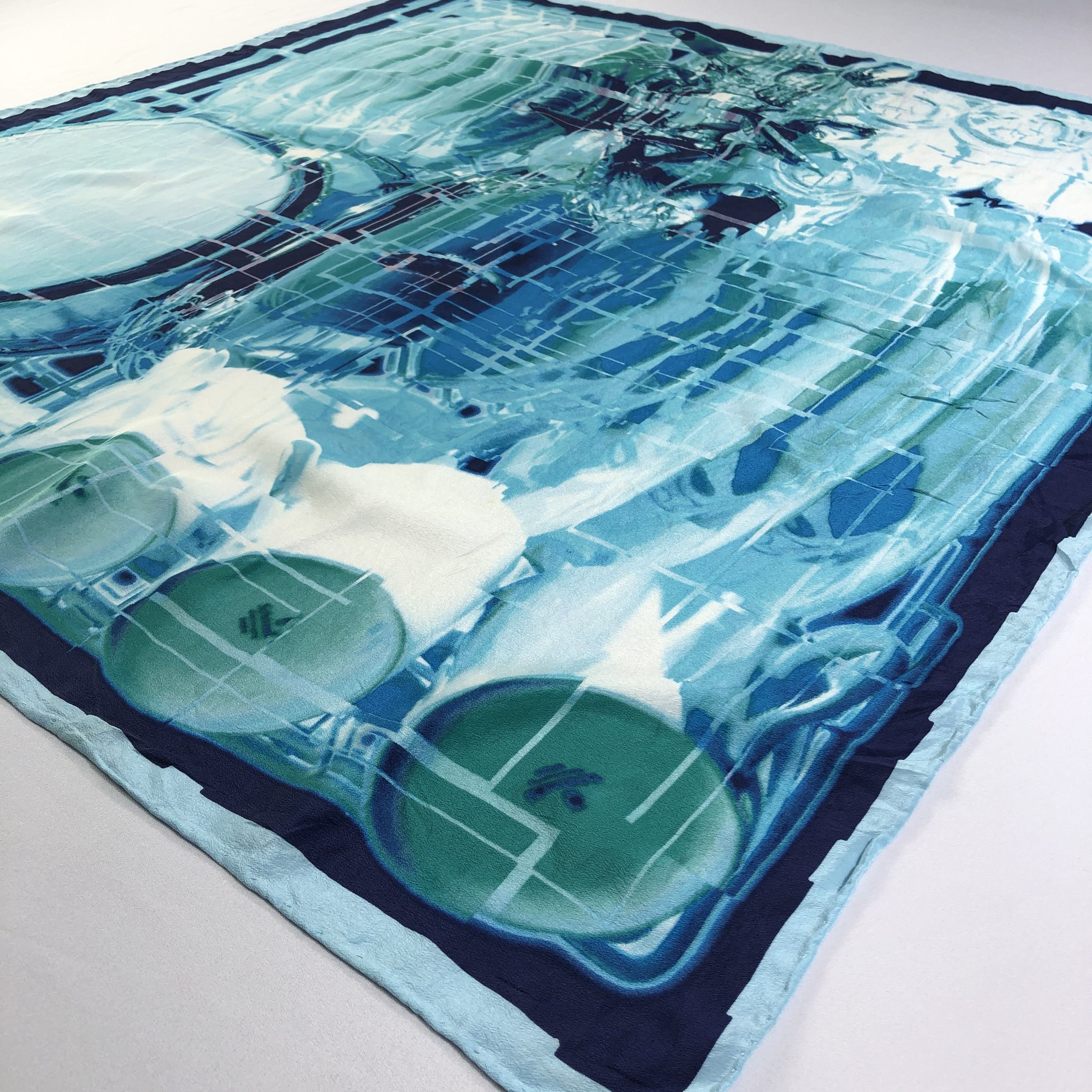 Vintage Vintage Silk Scarf Size ONE SIZE - 4 Thumbnail