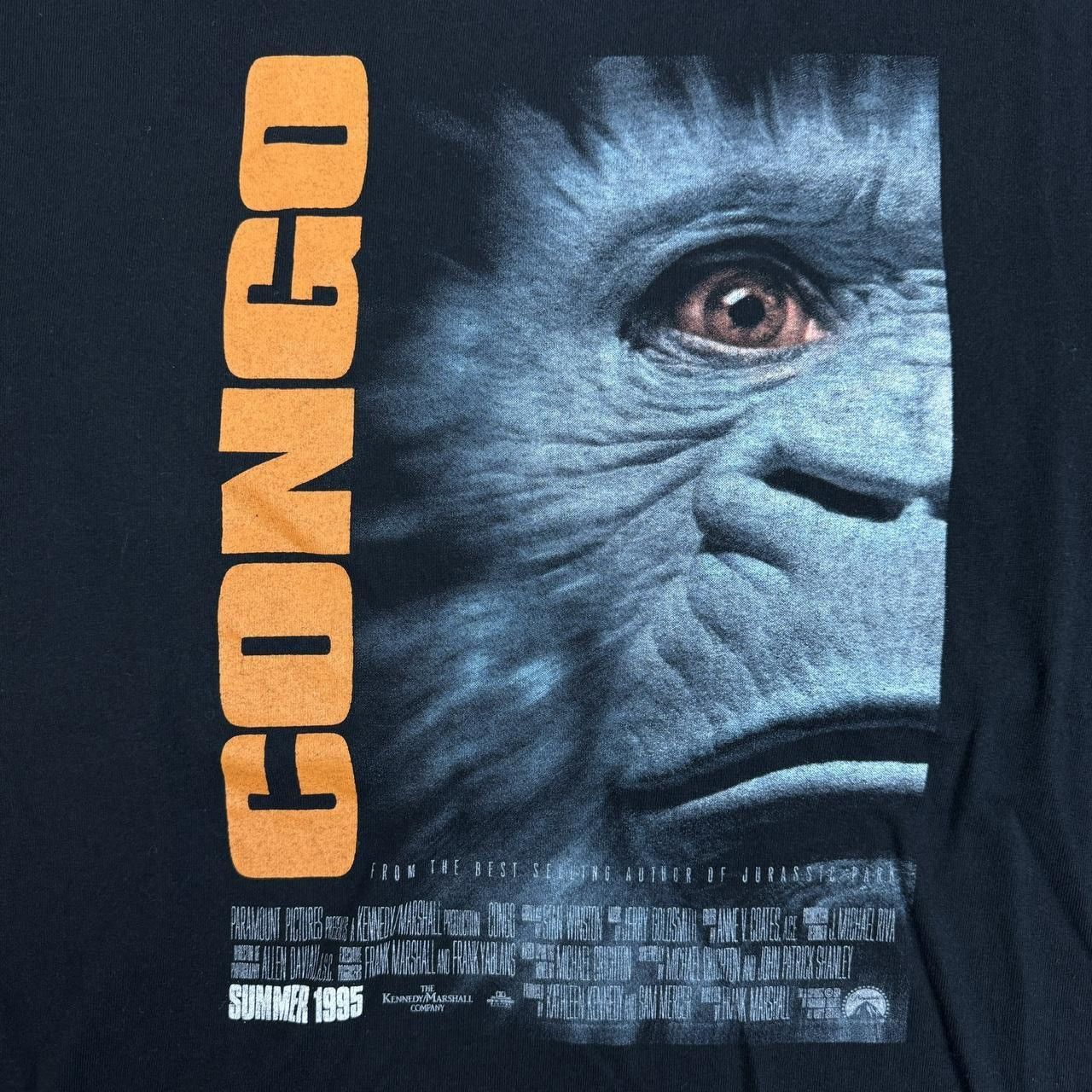 All Sport Vintage 1995 Congo movie promo black cotton t-shirt Size L Size US L / EU 52-54 / 3 - 2 Thumbnail