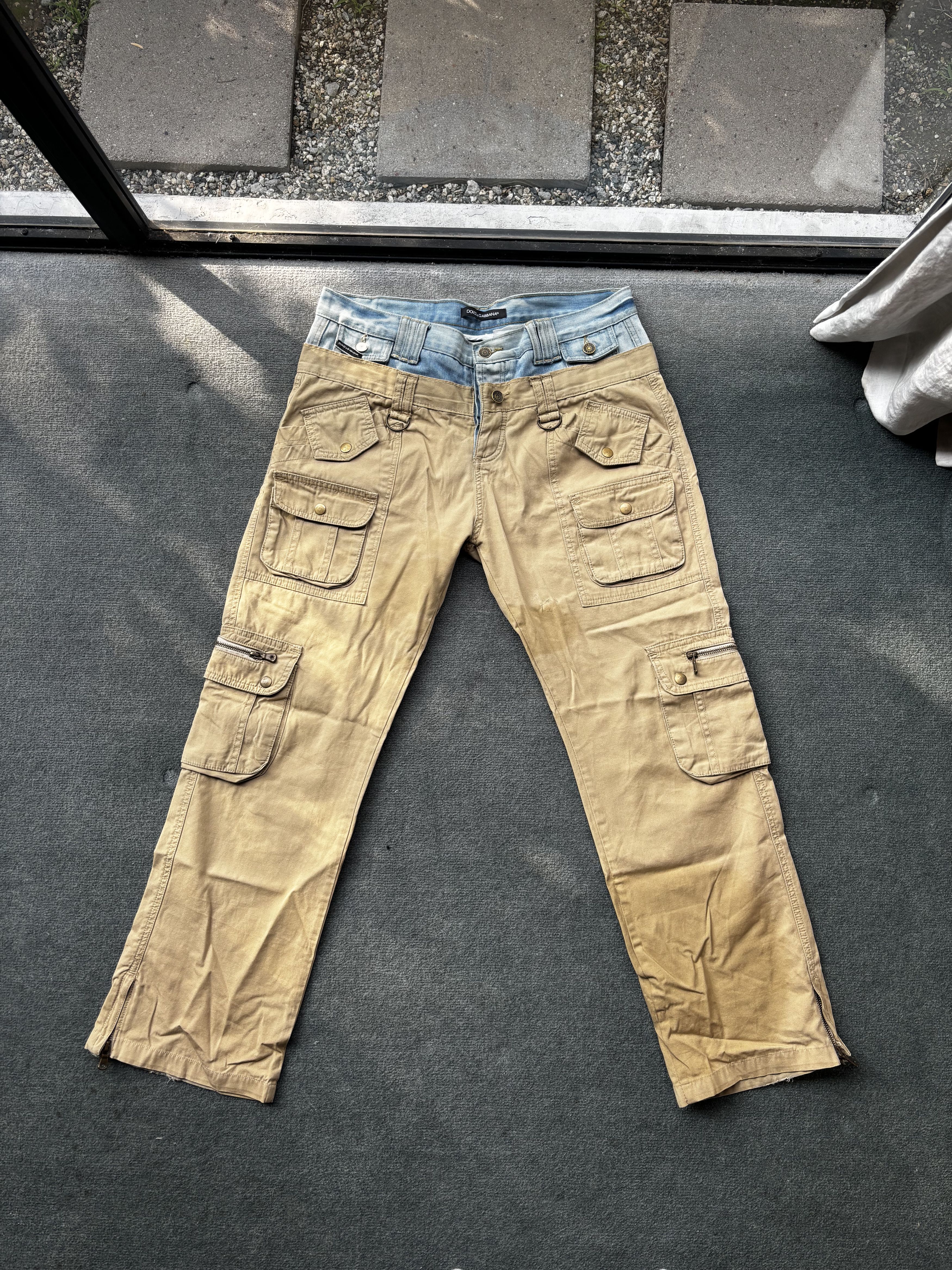 Dolce & Gabbana Double Waisted Dolce & Gabbana Multi-Pocketed