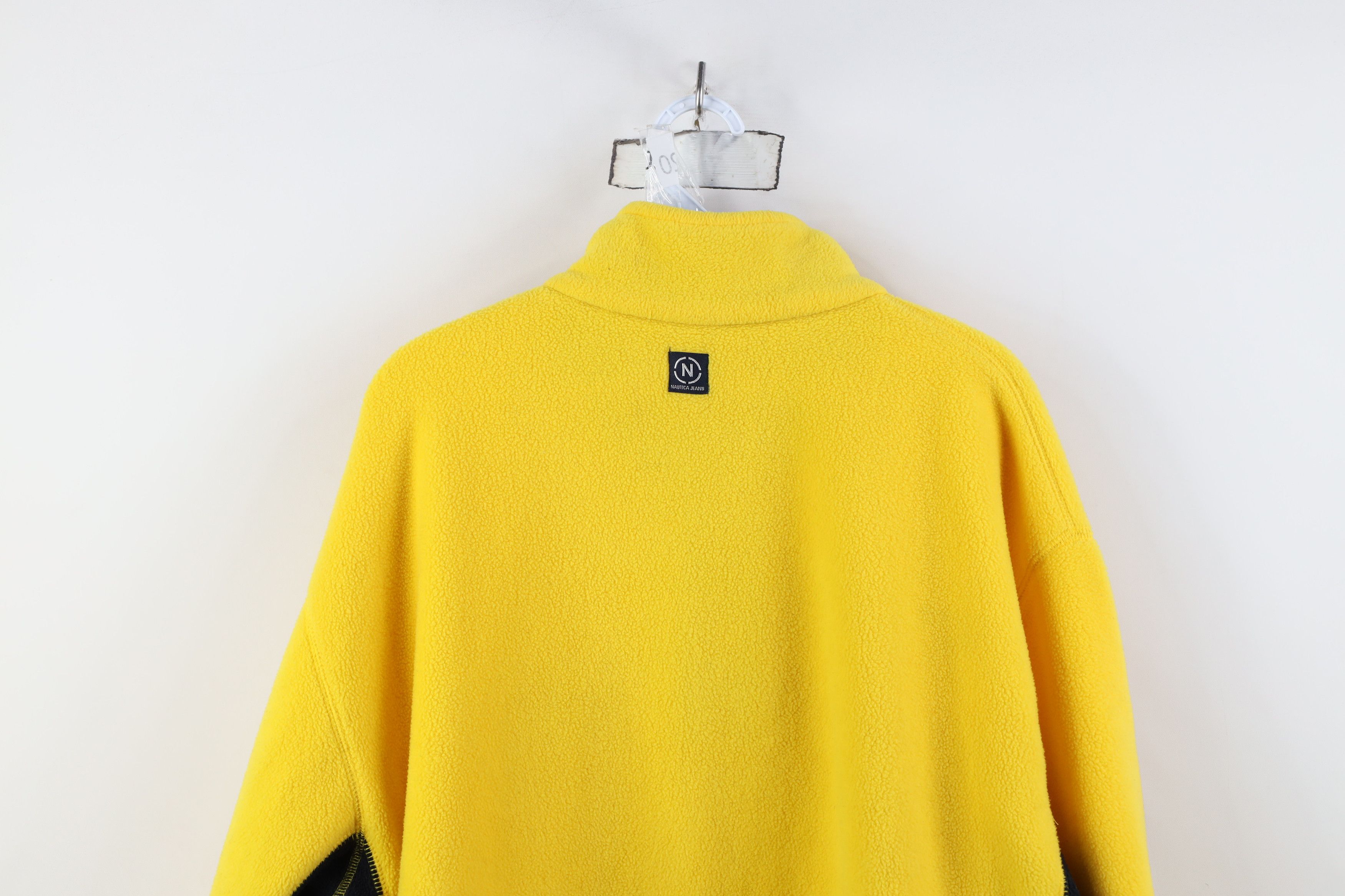 Nautica Vintage 90s Nautica Baggy Half Zip Fleece Pullover Sweater Size US L / EU 52-54 / 3 - 14 Thumbnail