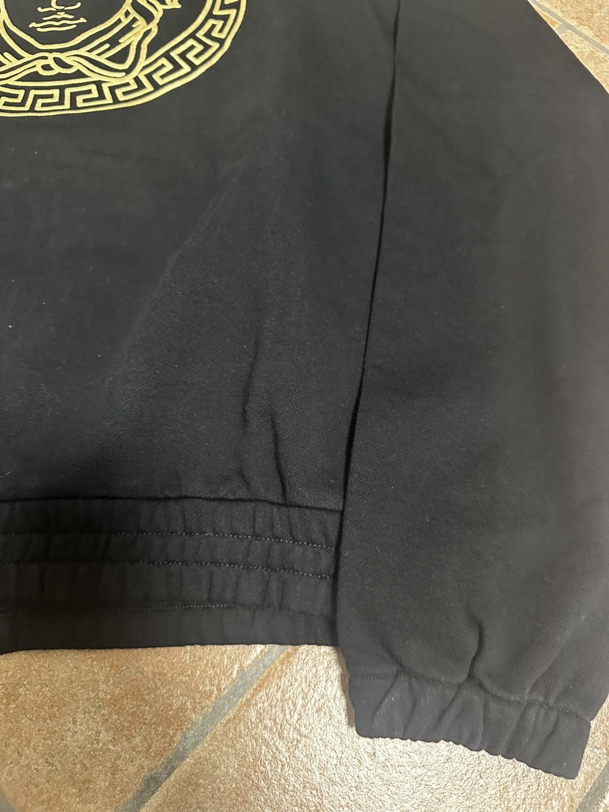 Versace Versace Black Zip Sweatshirt Size US XXL / EU 58 / 5 - 8 Thumbnail