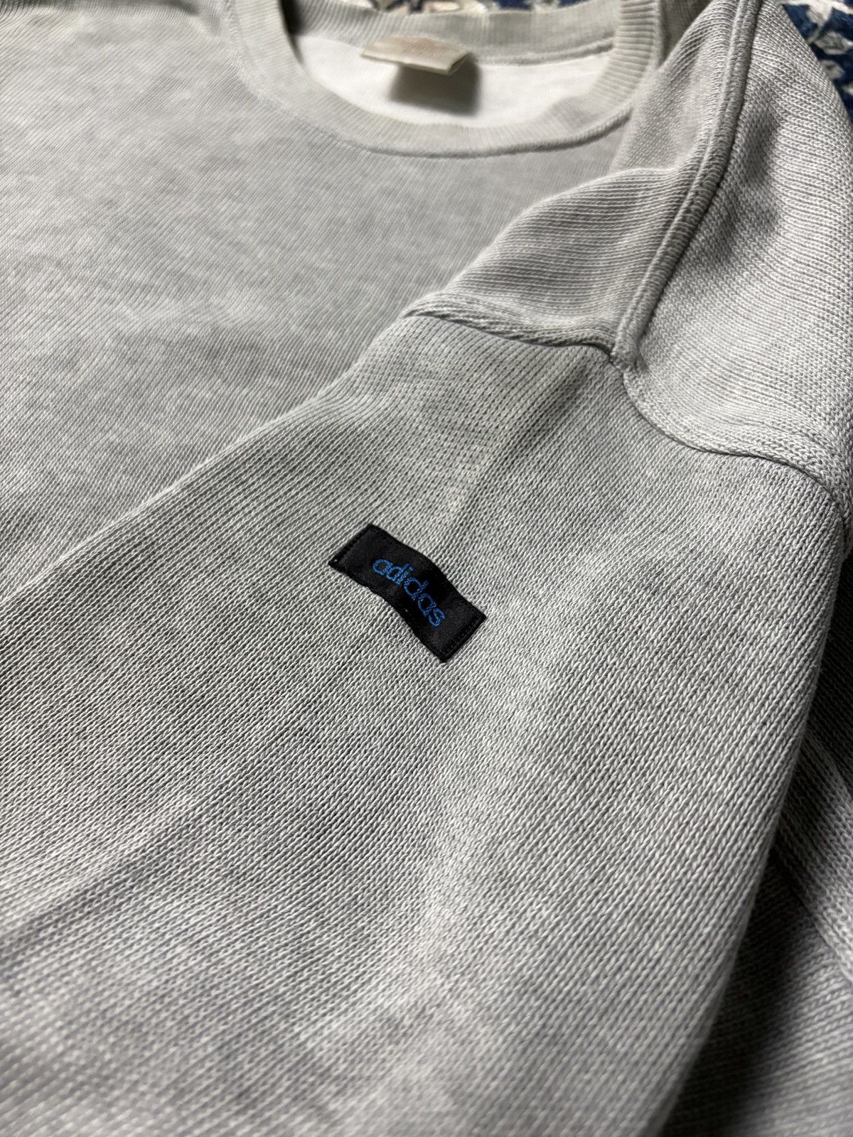 Adidas Vintage 80s/ 90s Baggy Adidas Trefoil Crewneck Sweatshirts Size US M / EU 48-50 / 2 - 5 Thumbnail