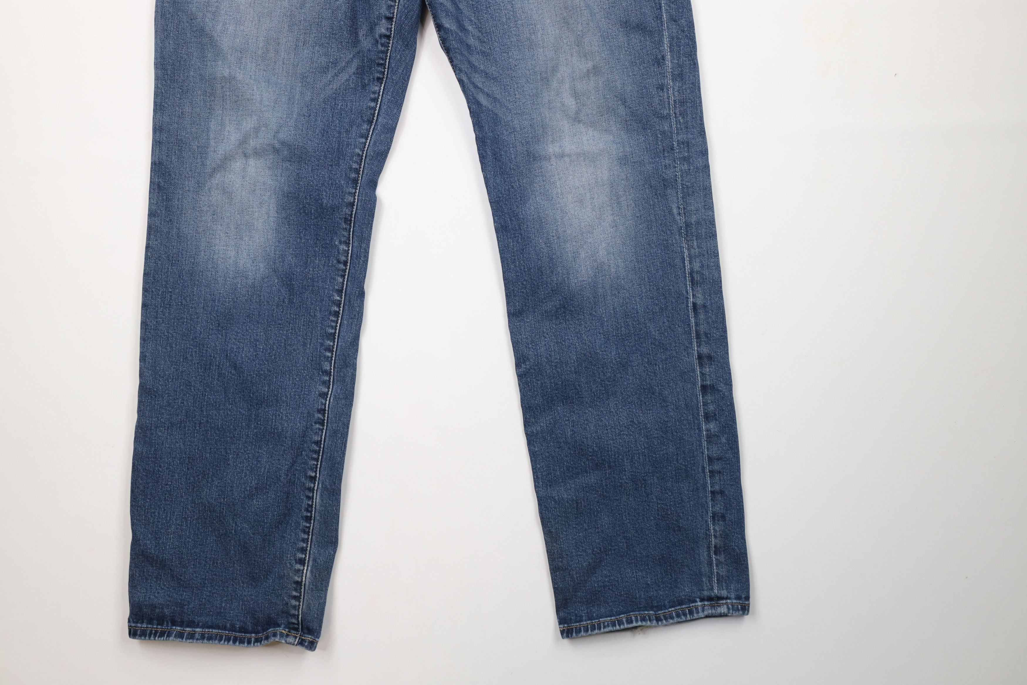 Express × Vintage Express Loose Fit Blake Straight Leg Denim Jeans Blue Size US 32 / EU 48 - 4 Thumbnail