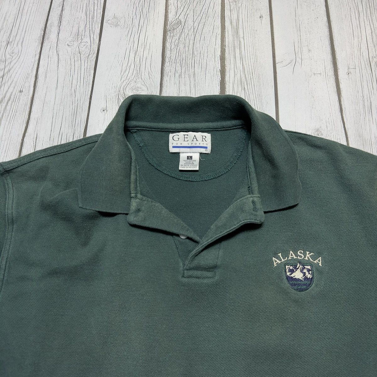 Gear for Sports × Vintage Vintage Alaska polo shirt Size US L / EU 52-54 / 3 - 3 Thumbnail