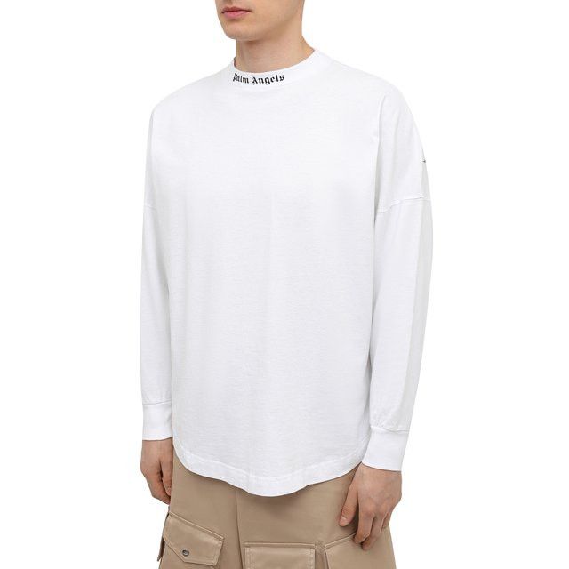 Palm Angels o1w1db10824 Double Logo T-Shirt in White/Fuschia Size US S / EU 44-46 / 1 - 4 Thumbnail
